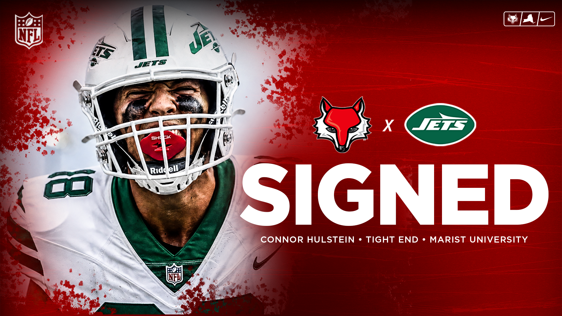 Connor Hulstein - New York Jets training camp