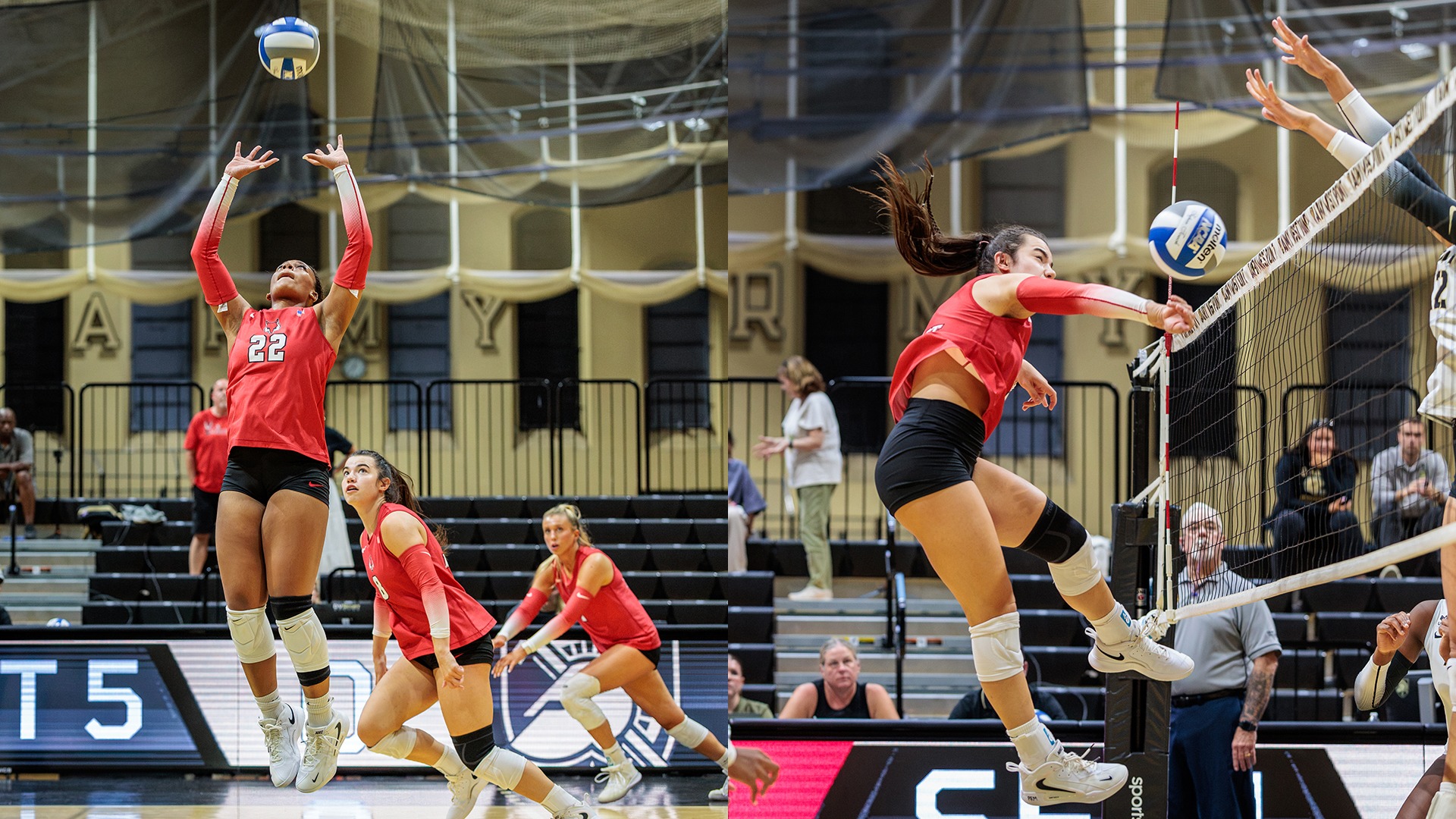 Volleyball - Caelyn Dumas and Molly Malone