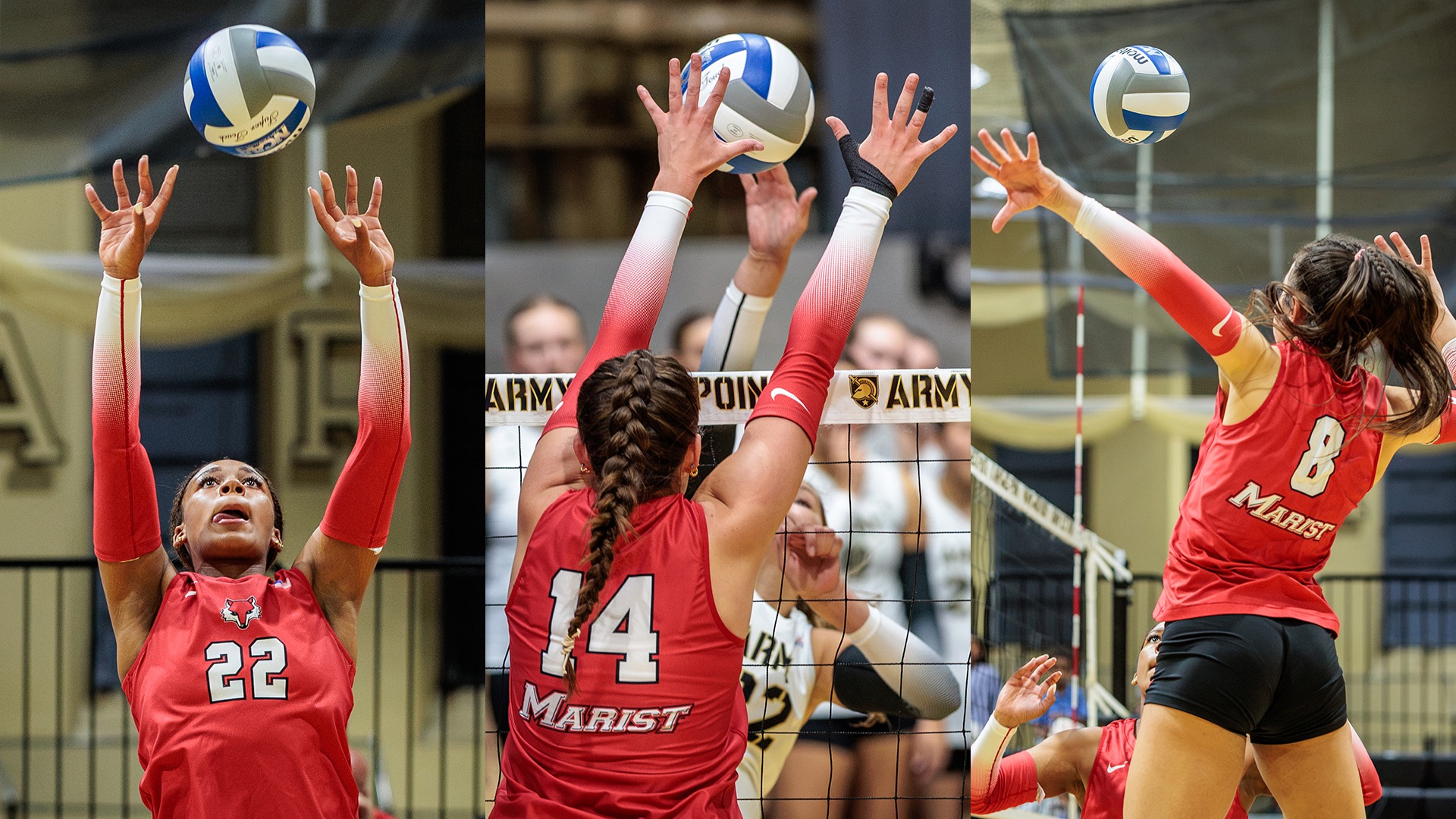 Volleyball - Malone, Dumas, Reck