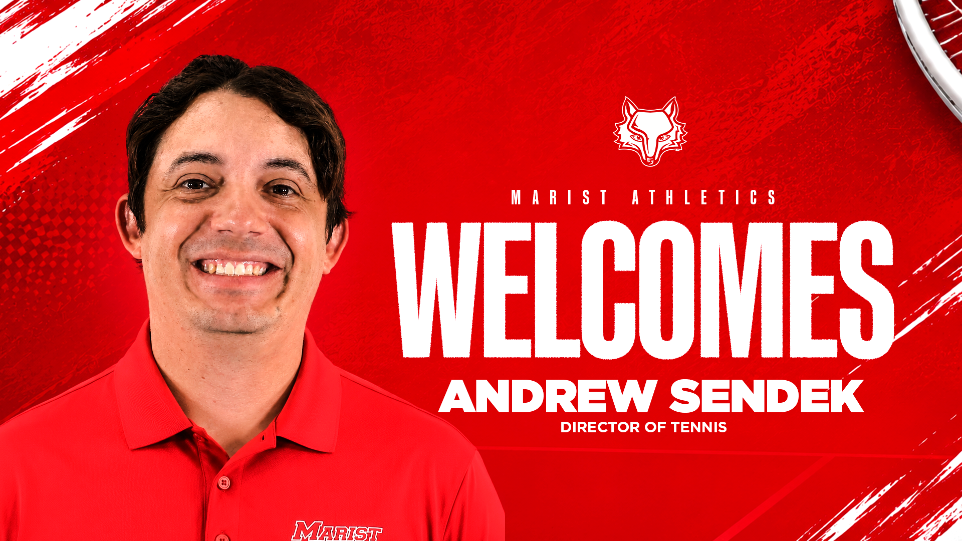 Andrew Sendek - welcome graphic