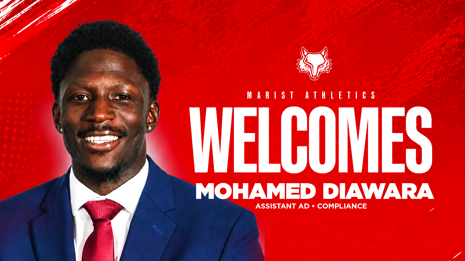 Mohamed Diawara - Assistant AD/Compliance hiring graphic