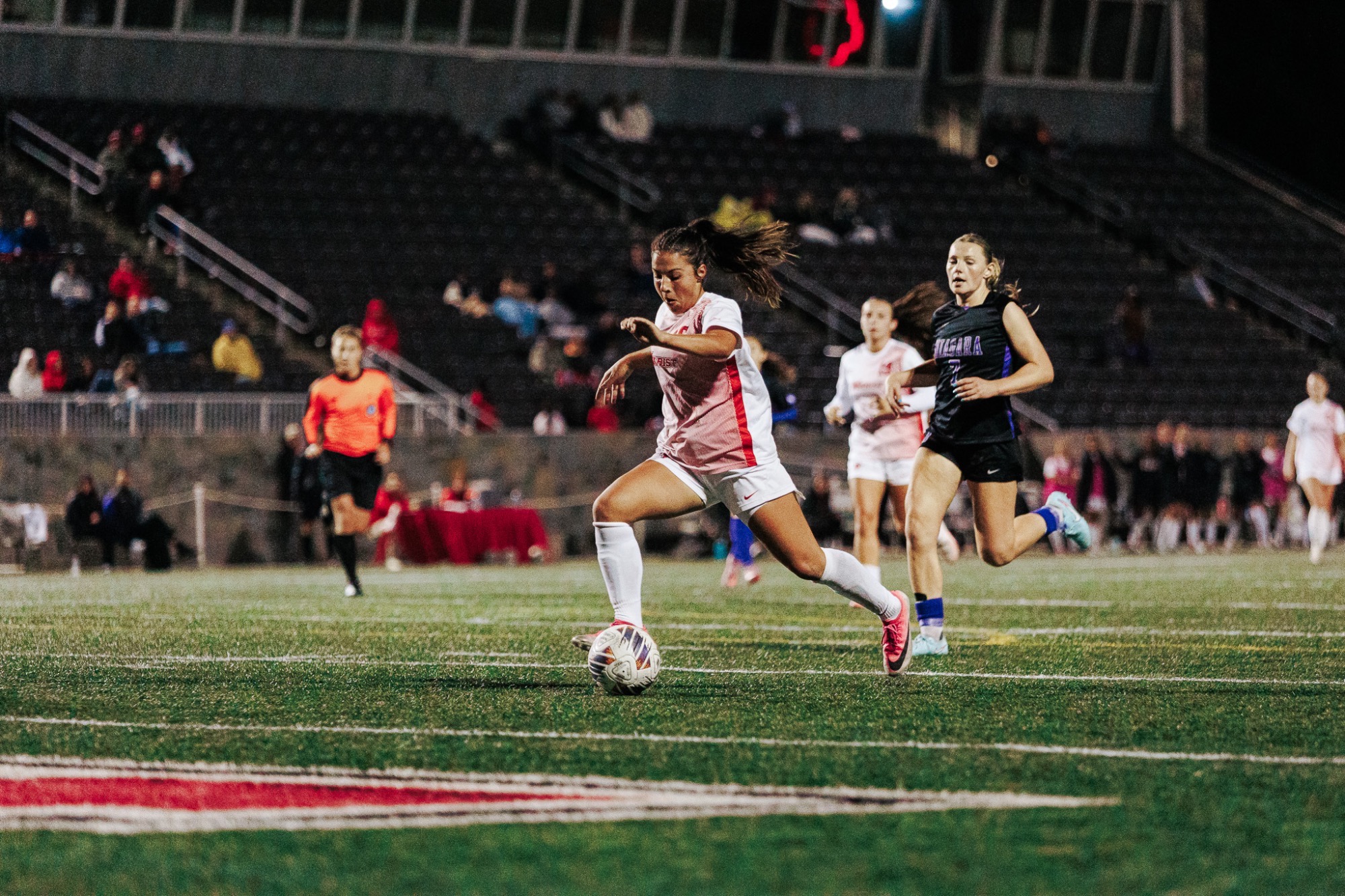 Action shot from Marist vs Niagara