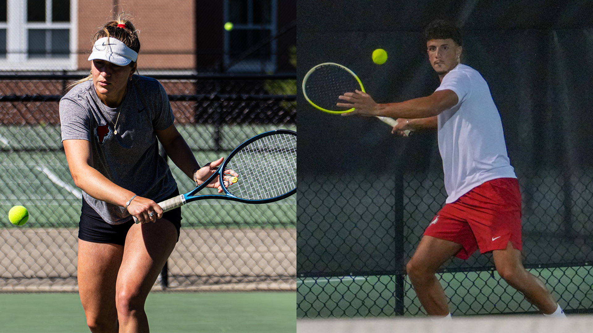 Tennis - Assi and Abella Fernandez