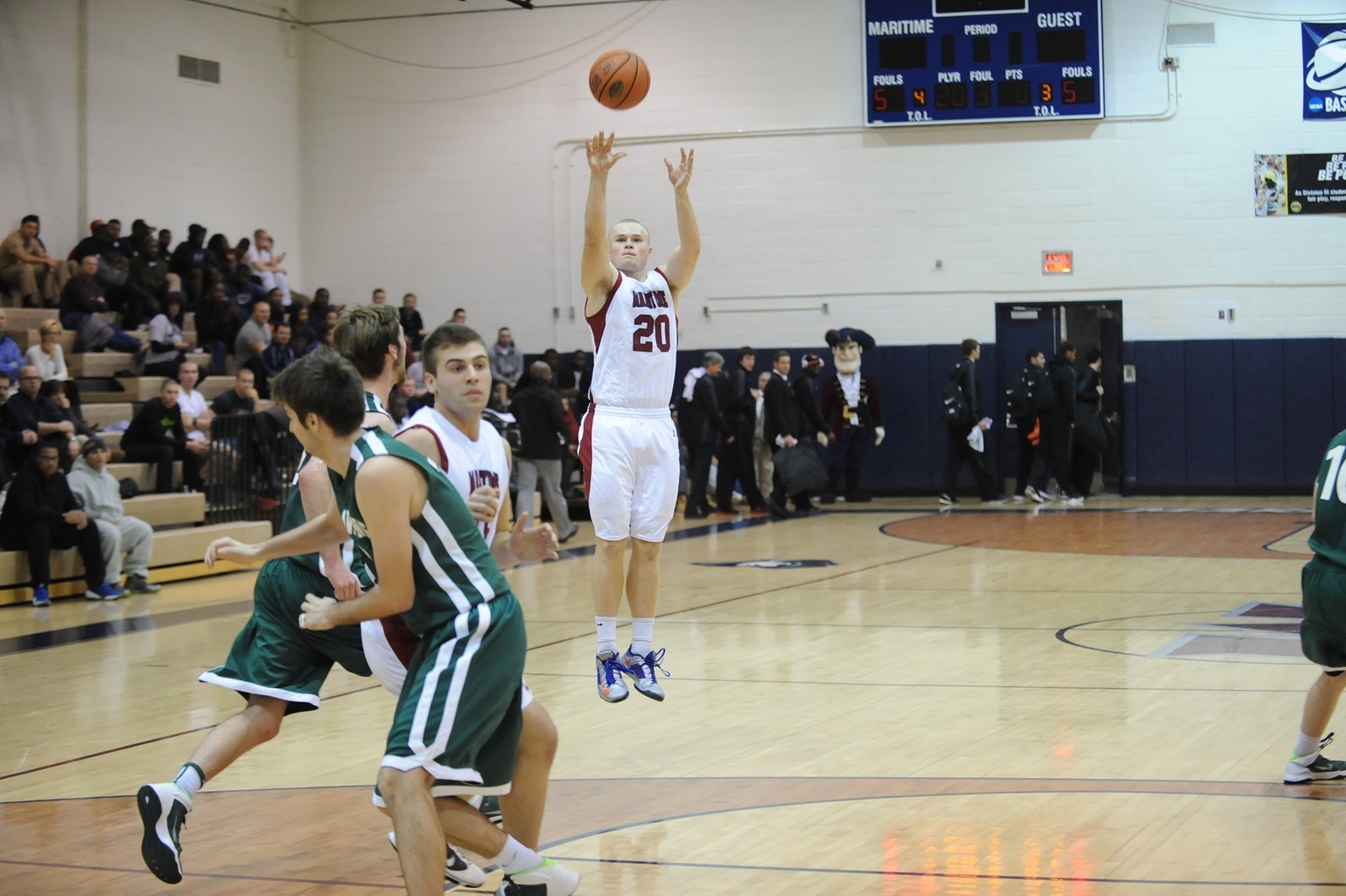 Kevin Heine Men's Basketball Maritime College Athletics