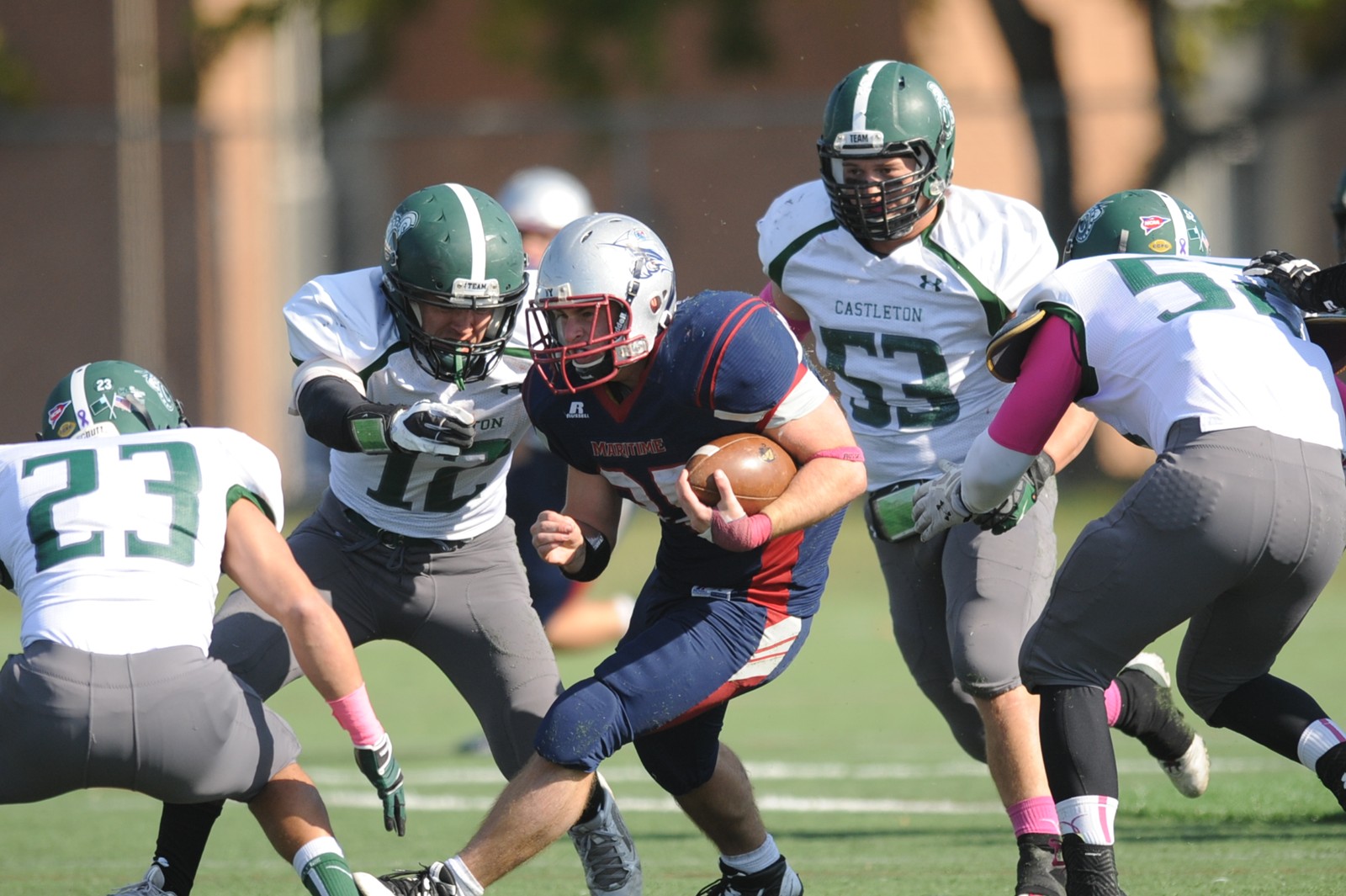 Kyle Gardner Football Maritime College Athletics