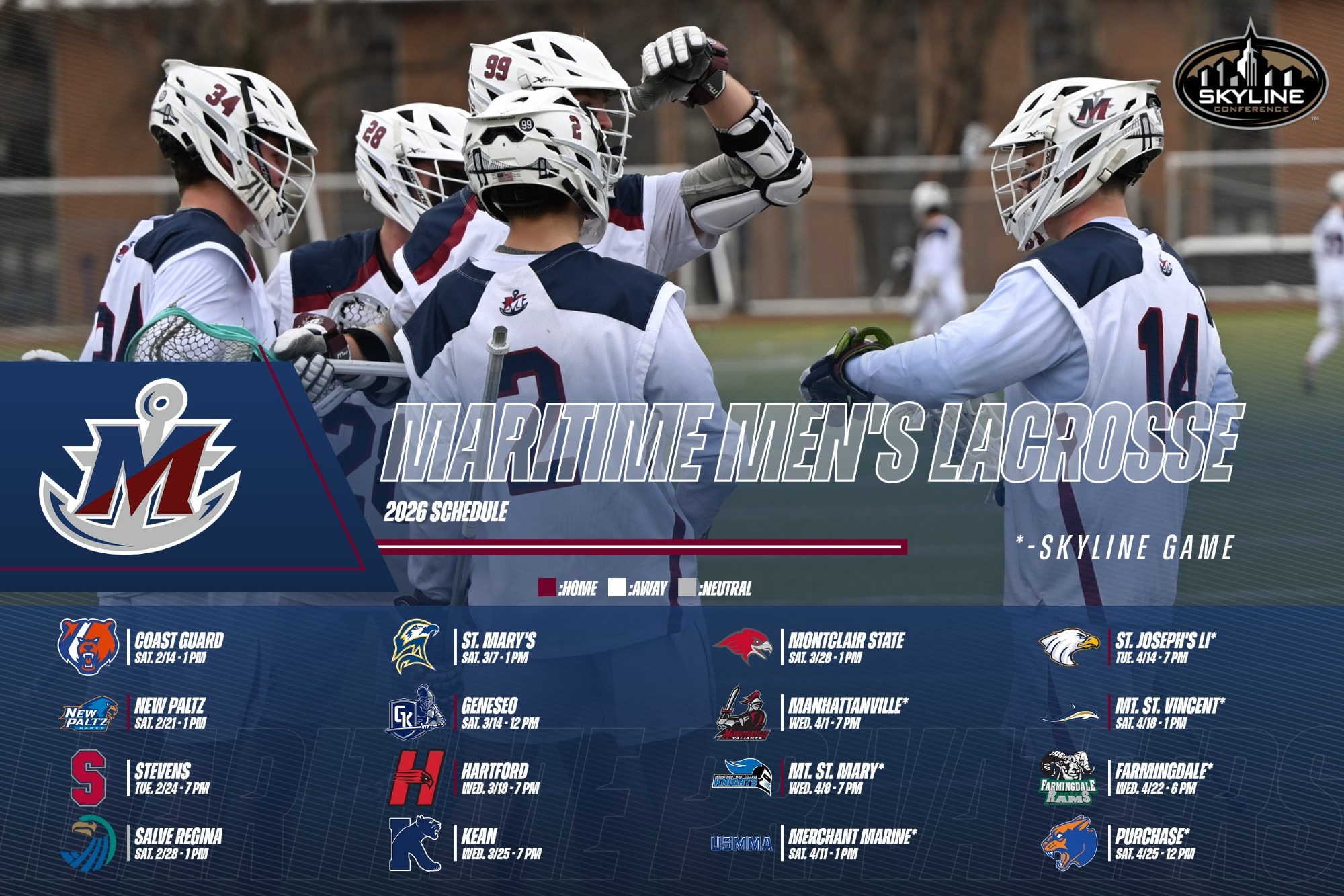 2026 MLAX Schedule