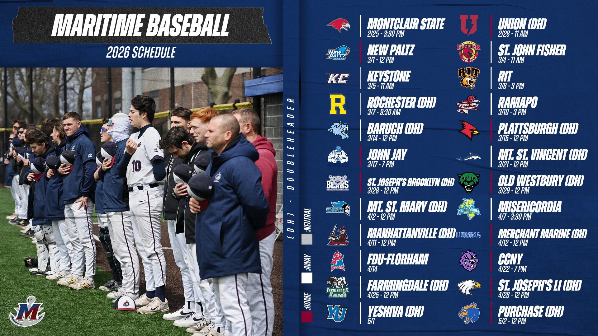 2026 Baseball Schedule