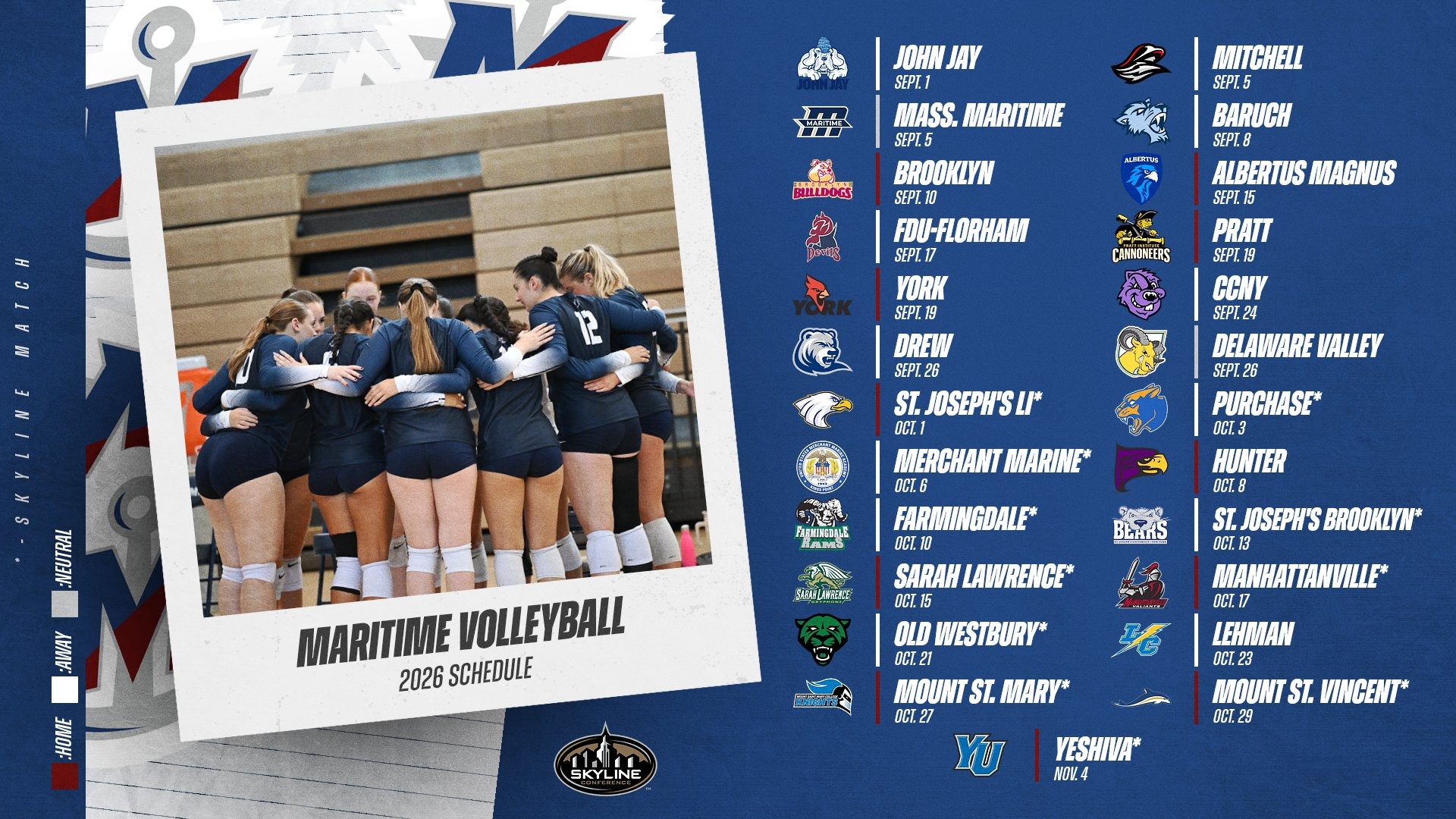 2026 VB Schedule