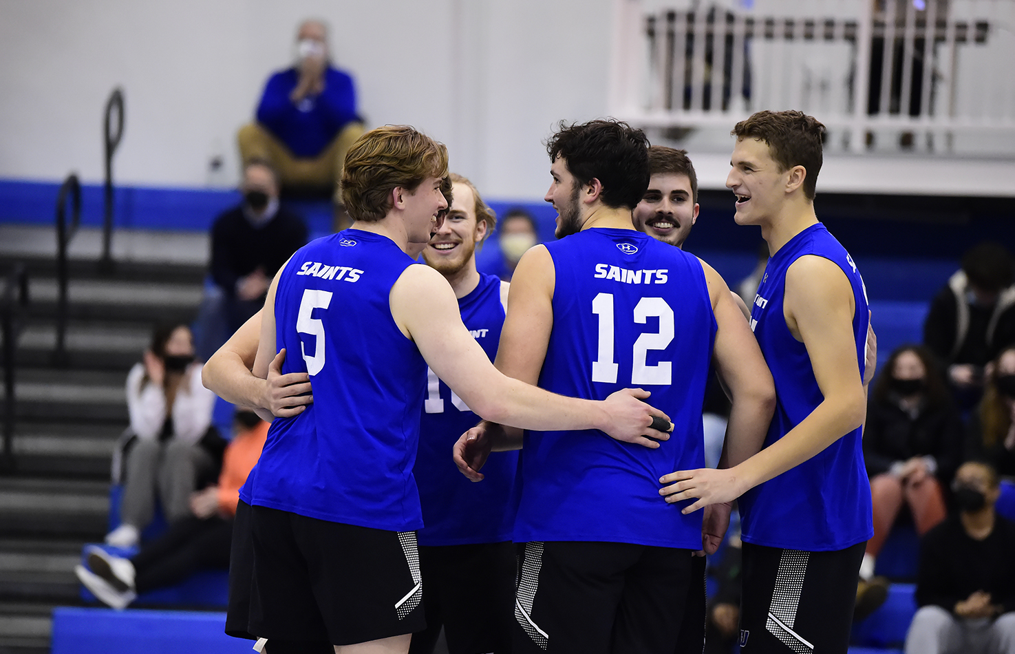 No. 8 Men's Volleyball Cruises Past Purchase and Ramapo Marymount