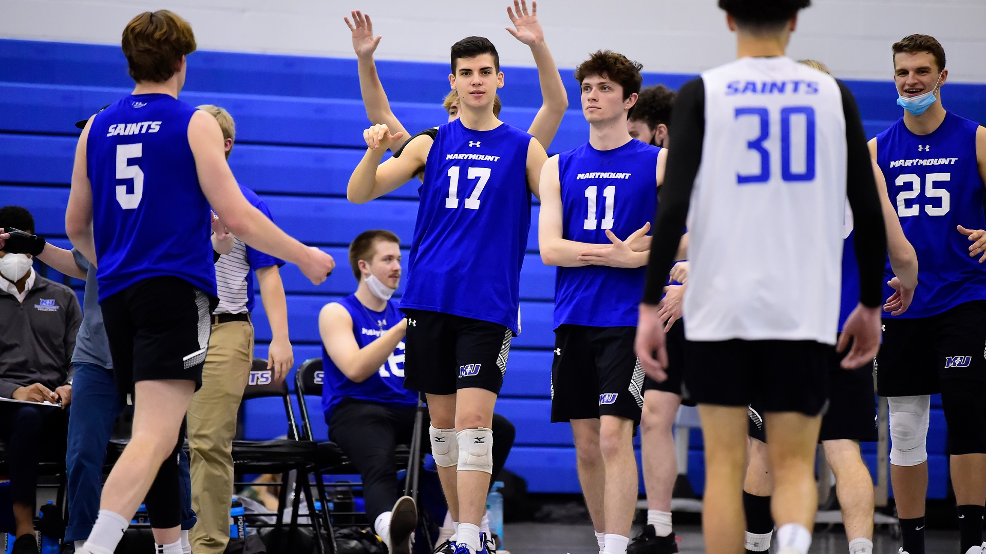 Men’s Volleyball Tops Eastern, Elmira Marymount University