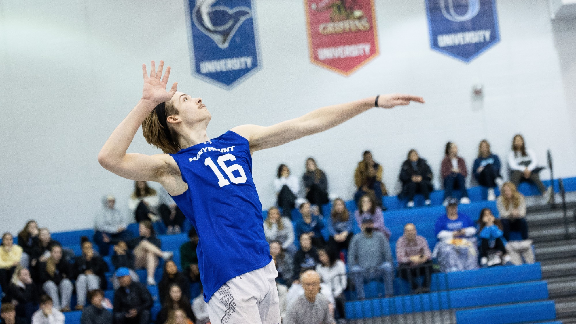 Men's Volleyball Defeats Roanoke in Three Sets Marymount University