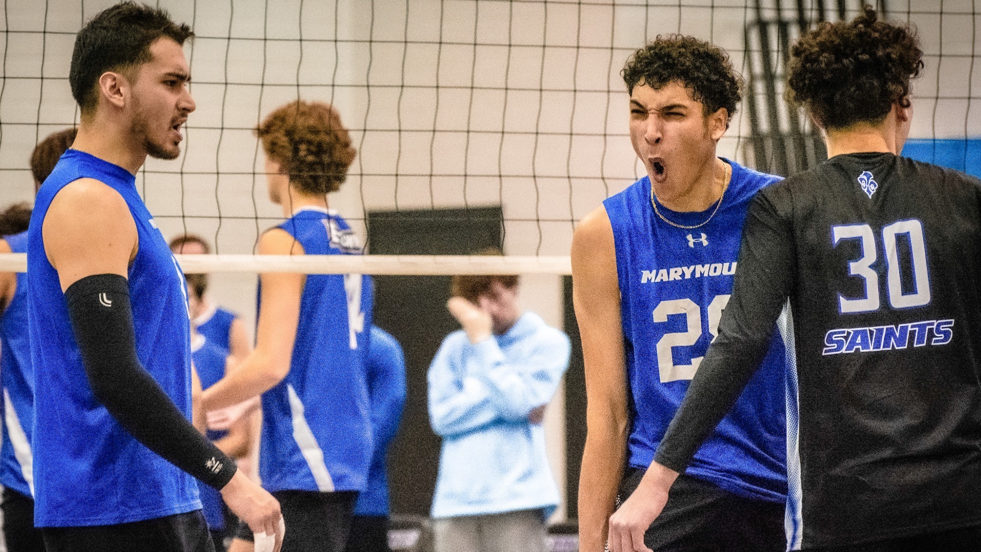 15 Men's Volleyball Wins at RutgersNewark in Three Marymount University