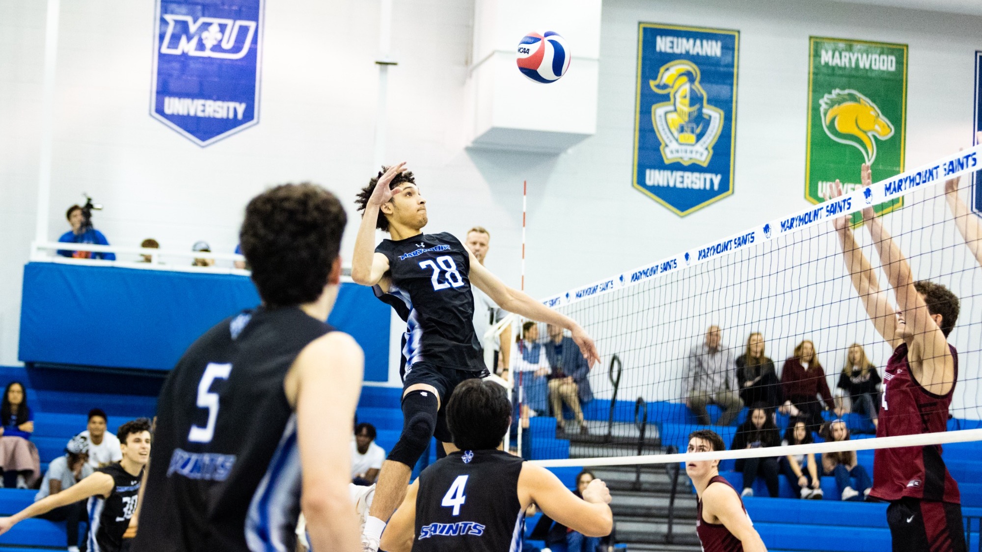 Men's Volleyball Claims Victory over Lancaster Bible Marymount University