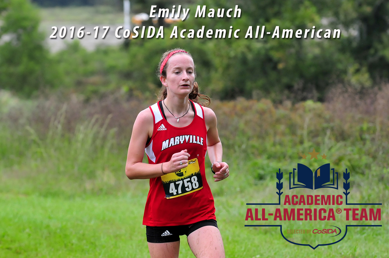 Emily Mauch Chosen CoSIDA Academic AllAmerican for Cross Country/Track