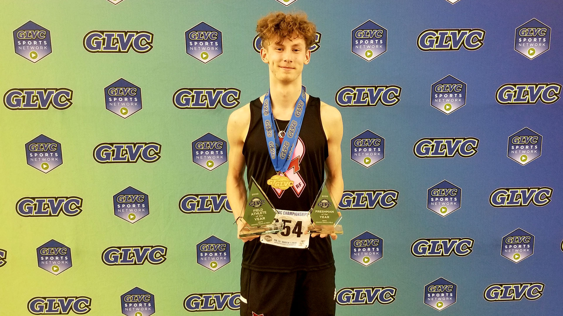 Jackson and Berberich Earn Major Awards at GLVC Track and Field