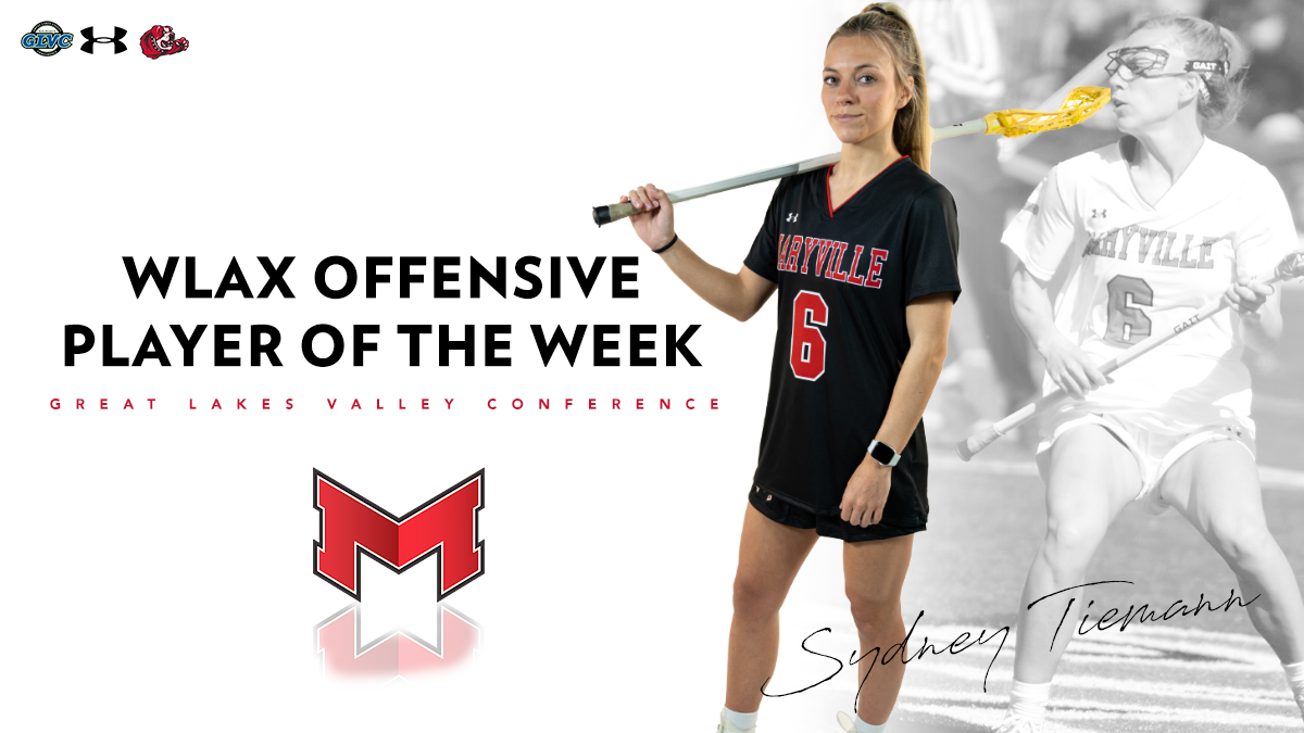Tiemann Selected GLVC Women's Lacrosse Offensive Player of the Week