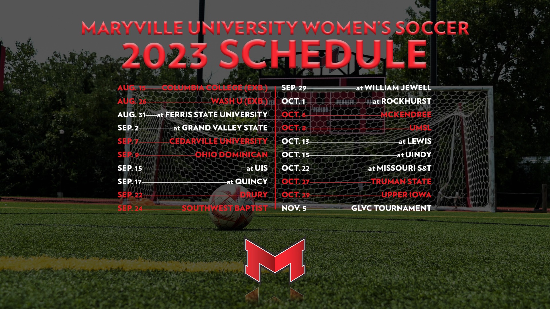 Women’s Soccer Announces a 17Game Schedule for 2023 Maryville