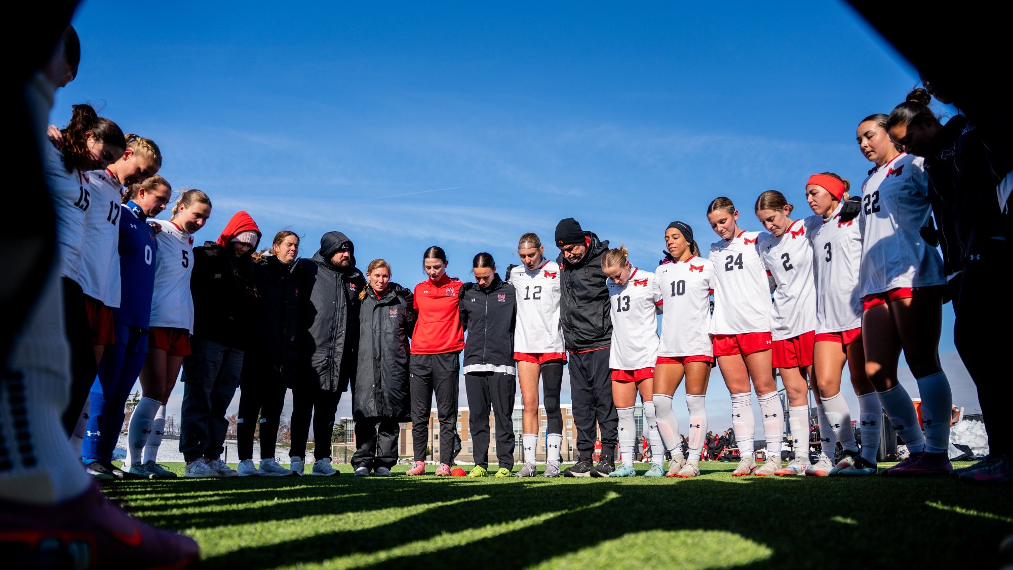 Group Huddle NCAA Tournament