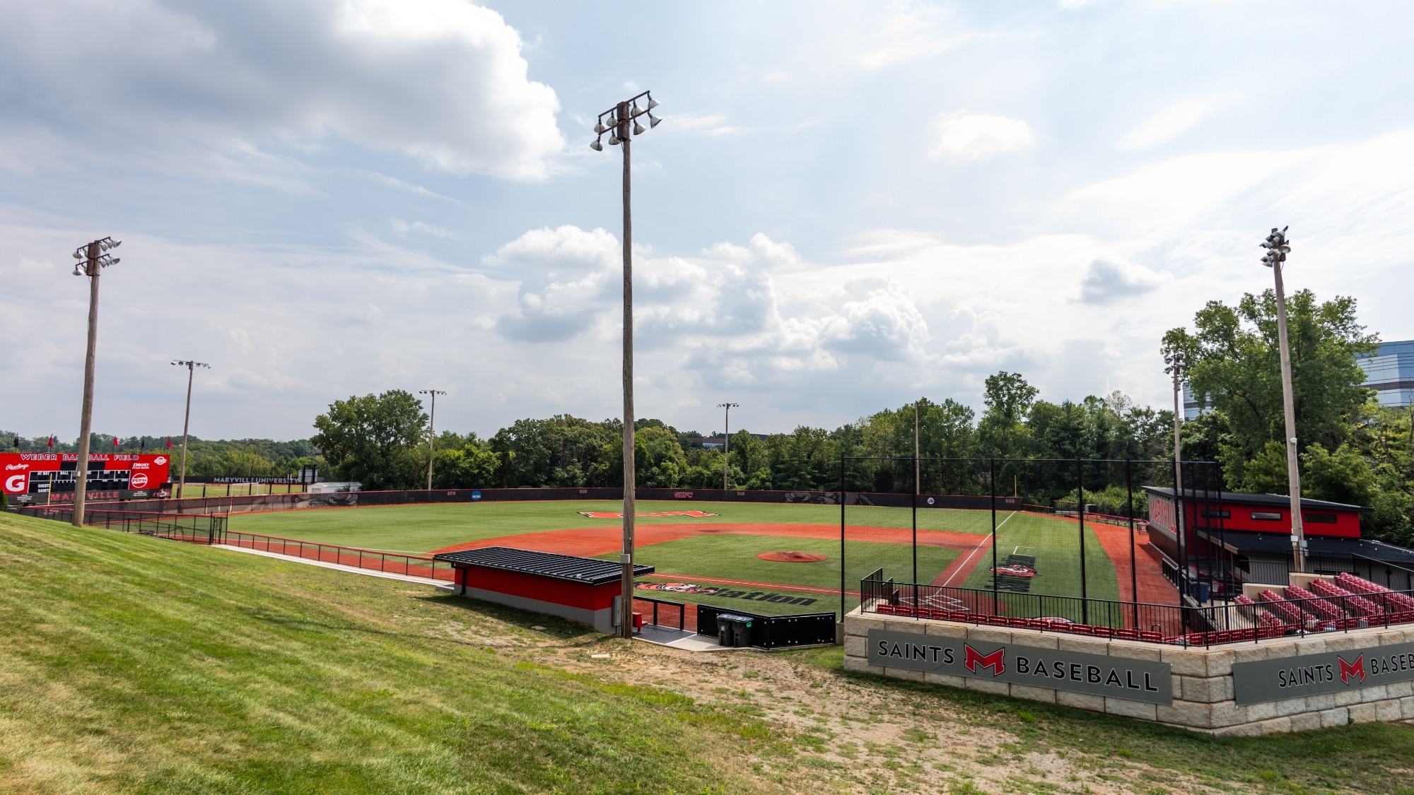 Wide Shot of Maryville Baseball Field