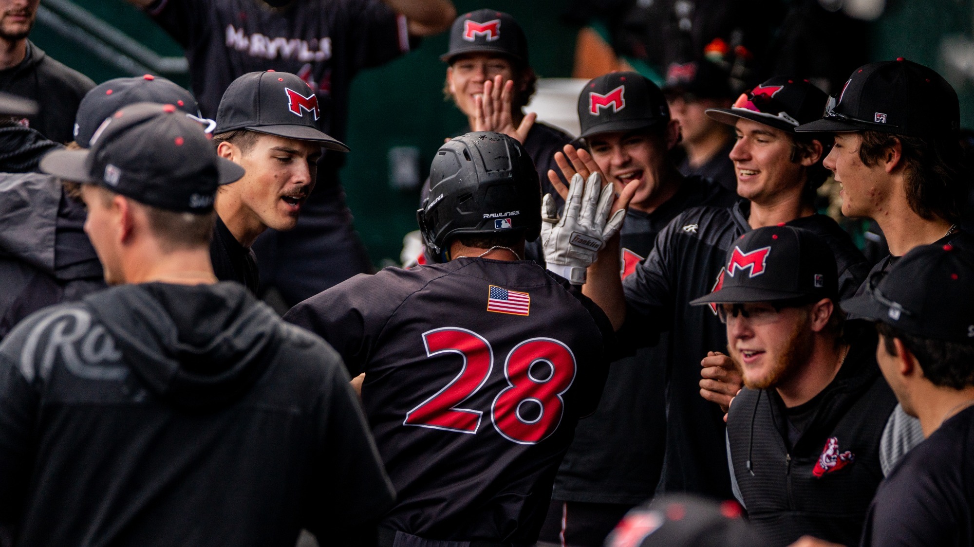 Baseball Tunnel Celebration