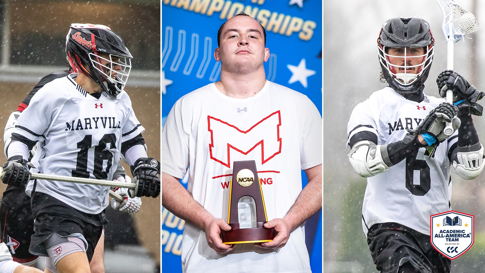 2025 CSC Men's At-Large Academic All-American graphic