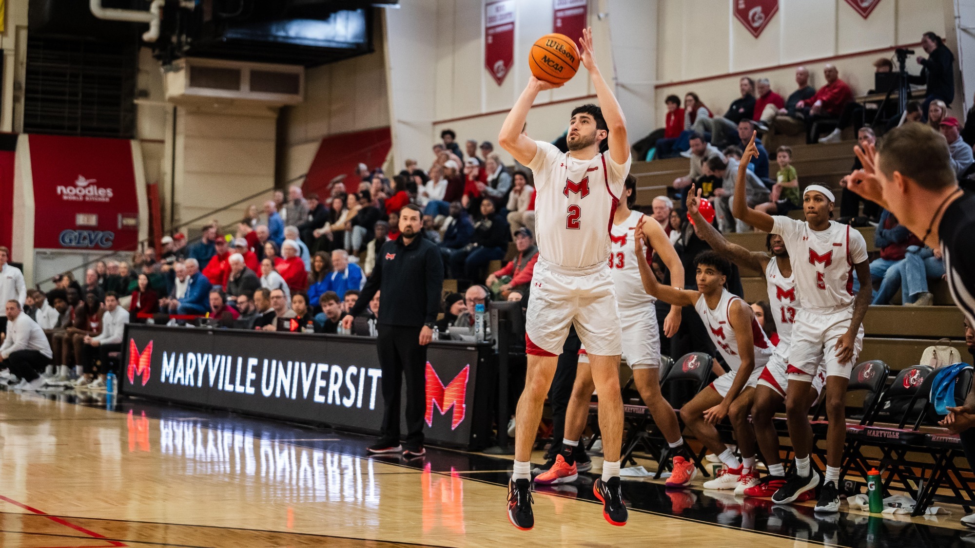 Evan Palmquist three pointer