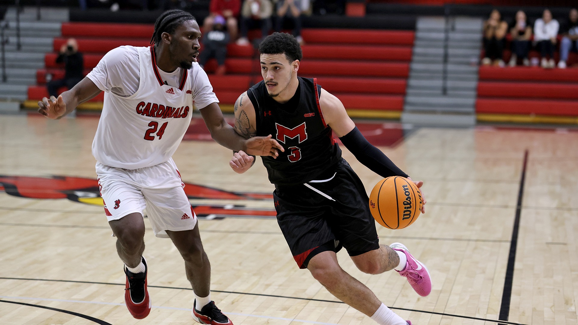 Henry Sanchez dribble at Jewell 1-8-26
