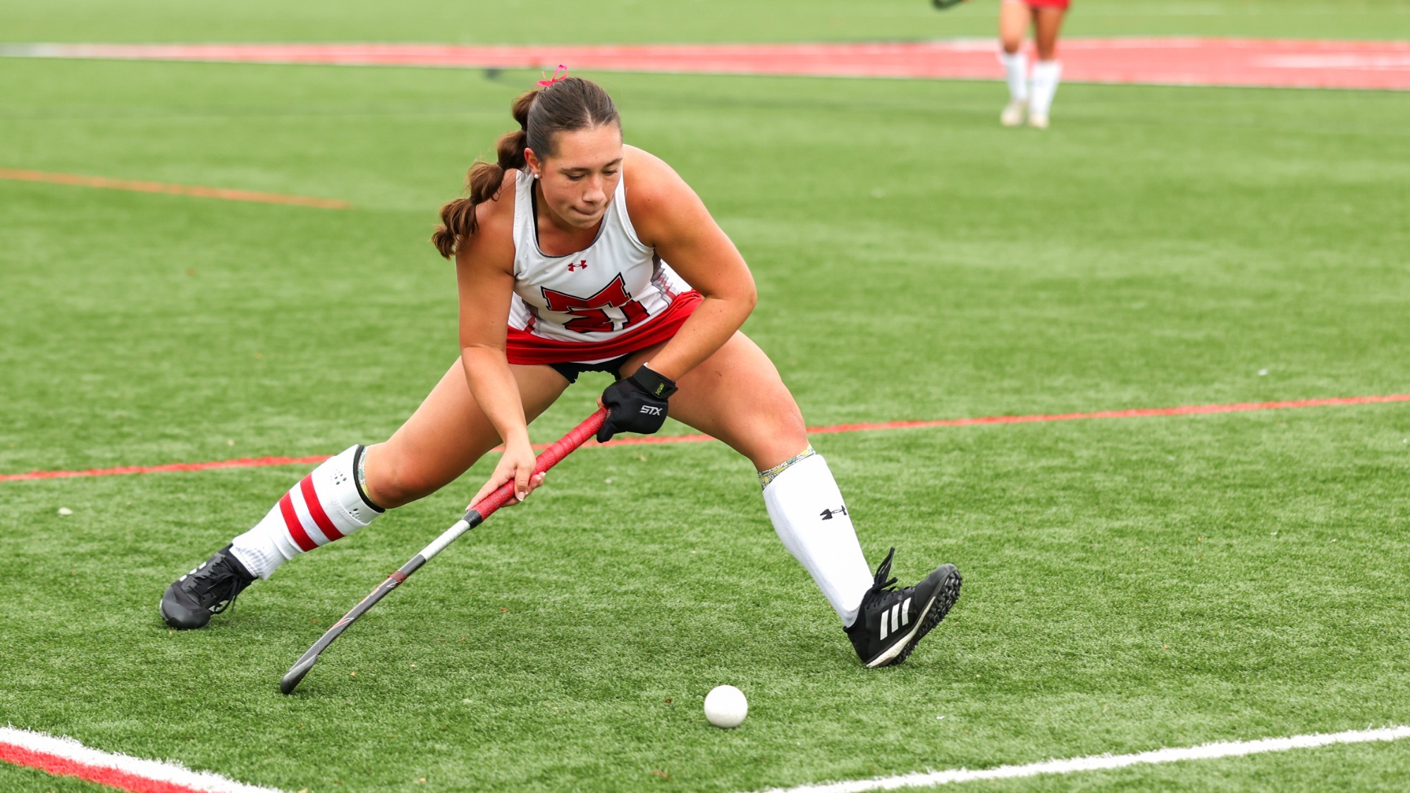 Ava Eiler moves the ball