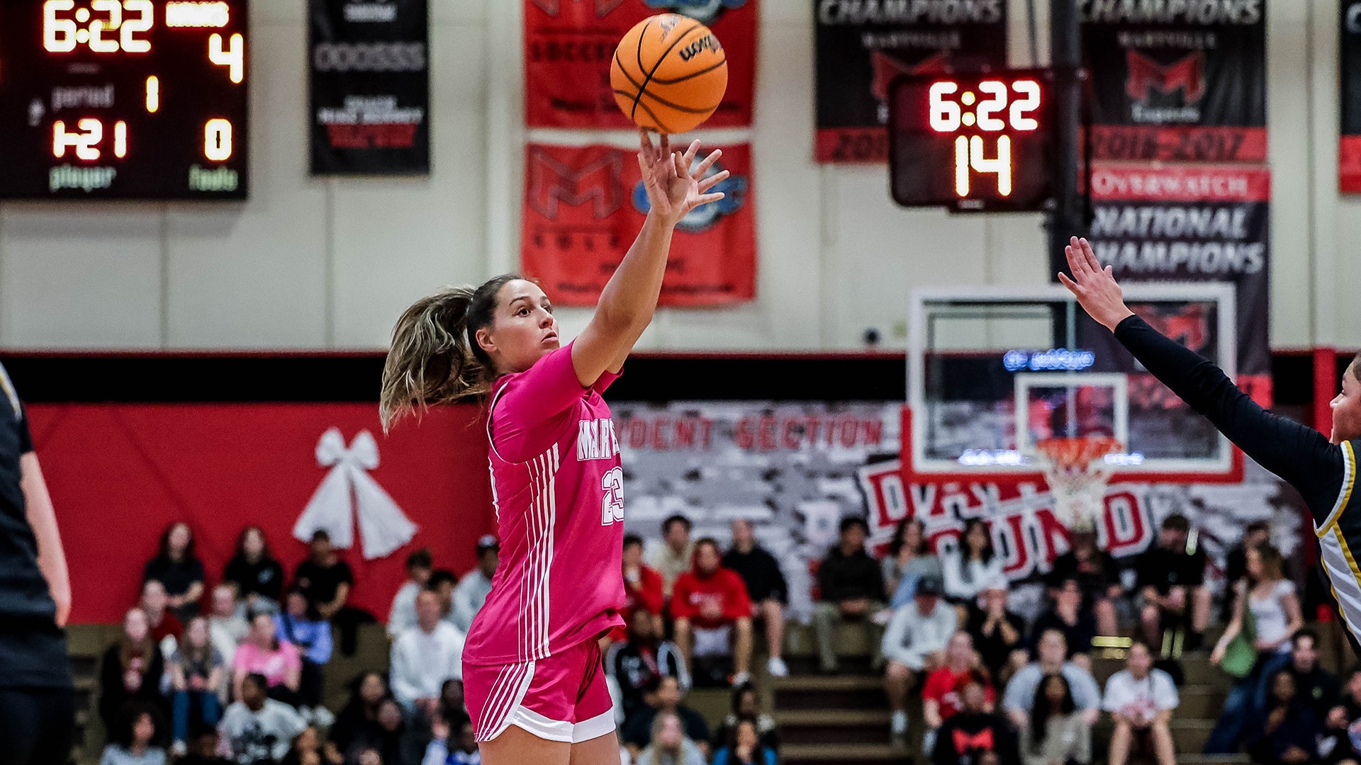 Lindsey Schadewalt 3-pointer vs Truman