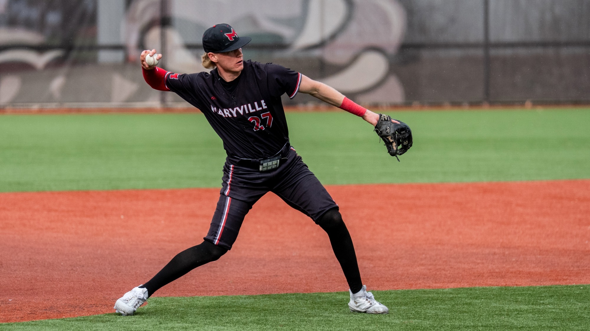 Jack Meyer fields a ground ball