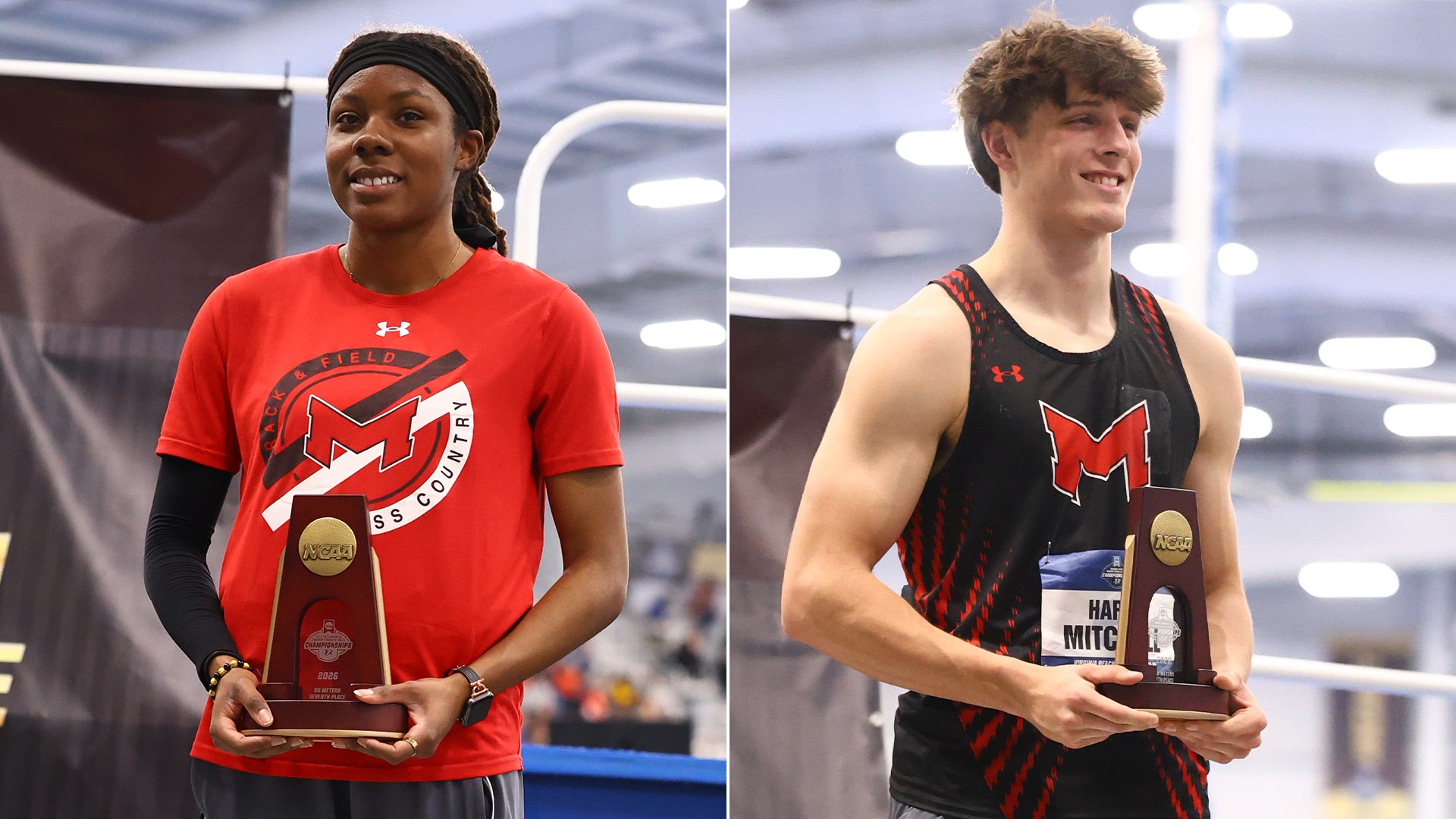 Sarai Brown and Harry Mitchell All-Americans