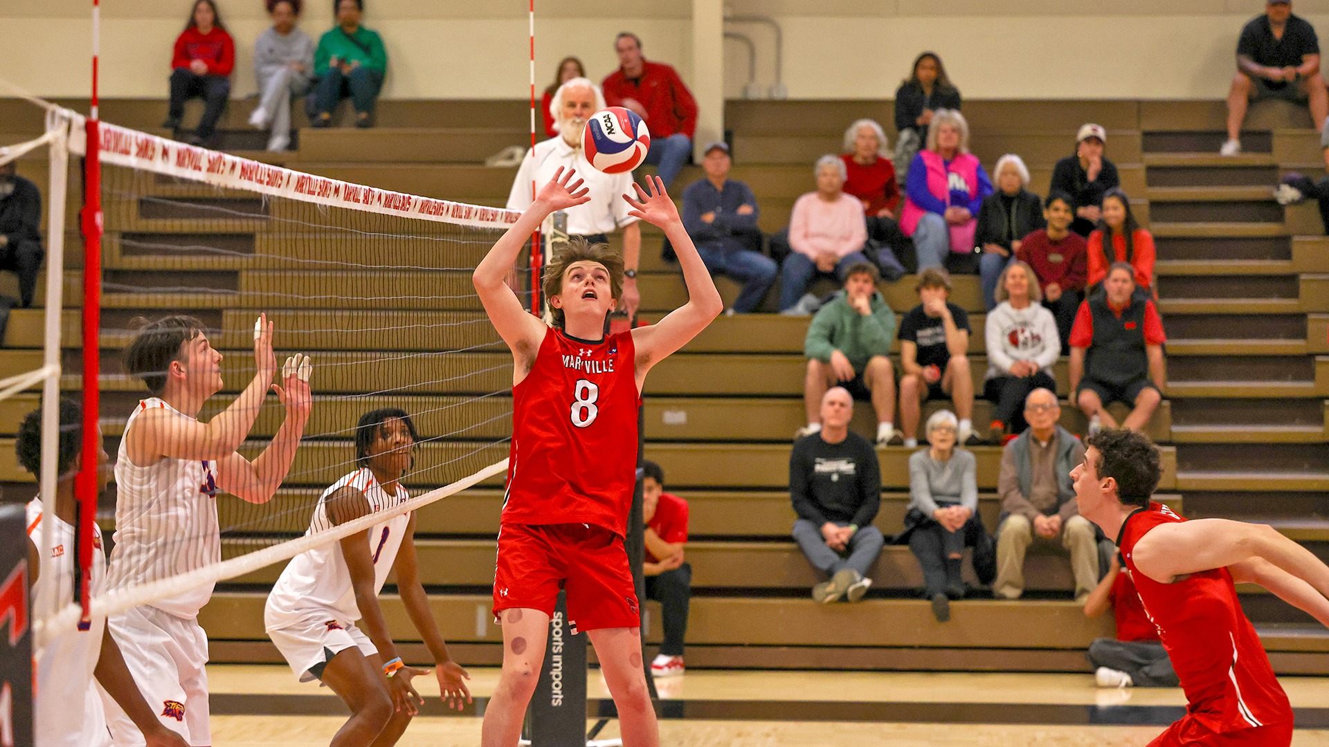 Jake Usher setting vs Cumberland 2026
