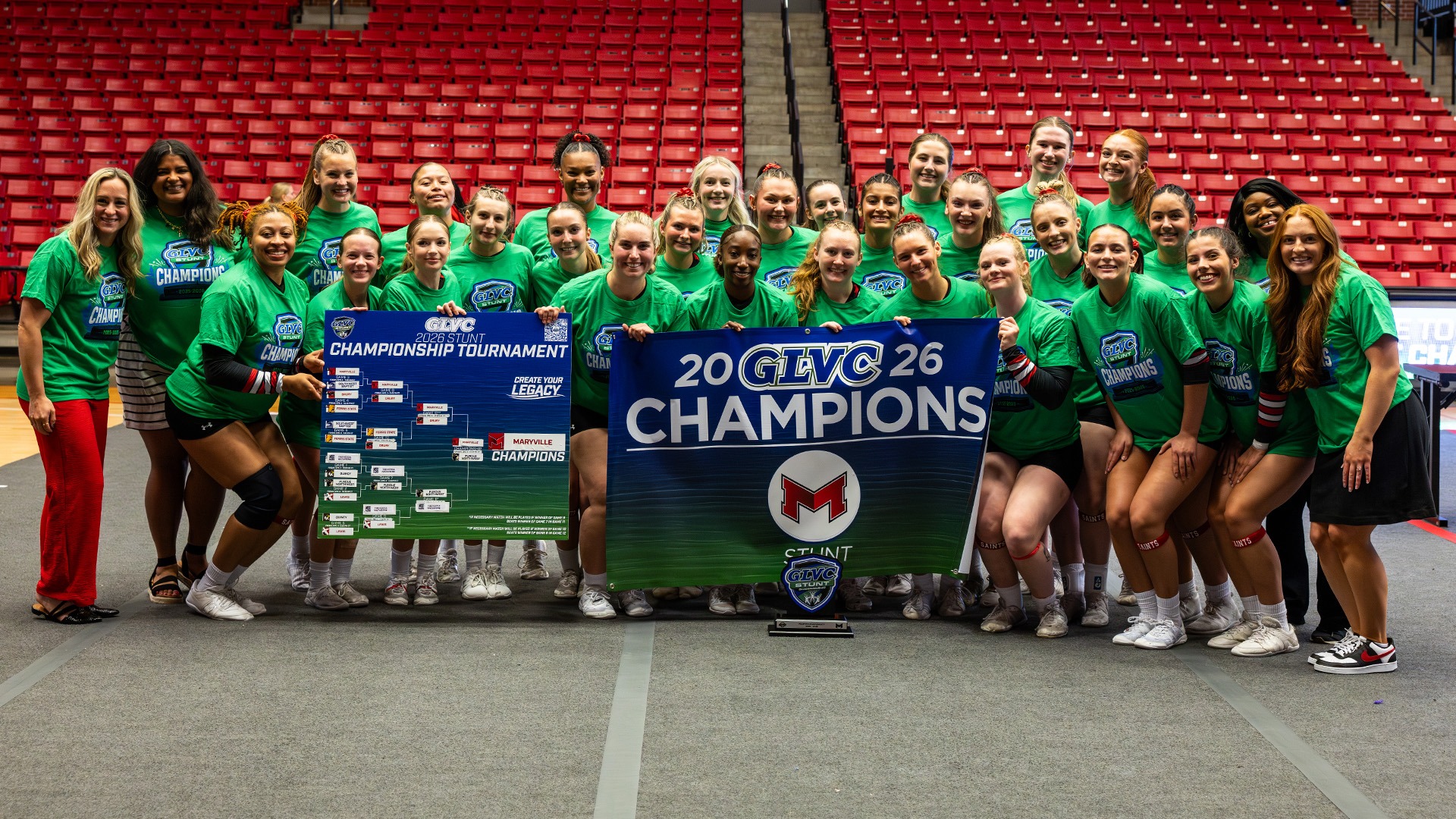 Maryville STUNT 2026 GLVC Champions