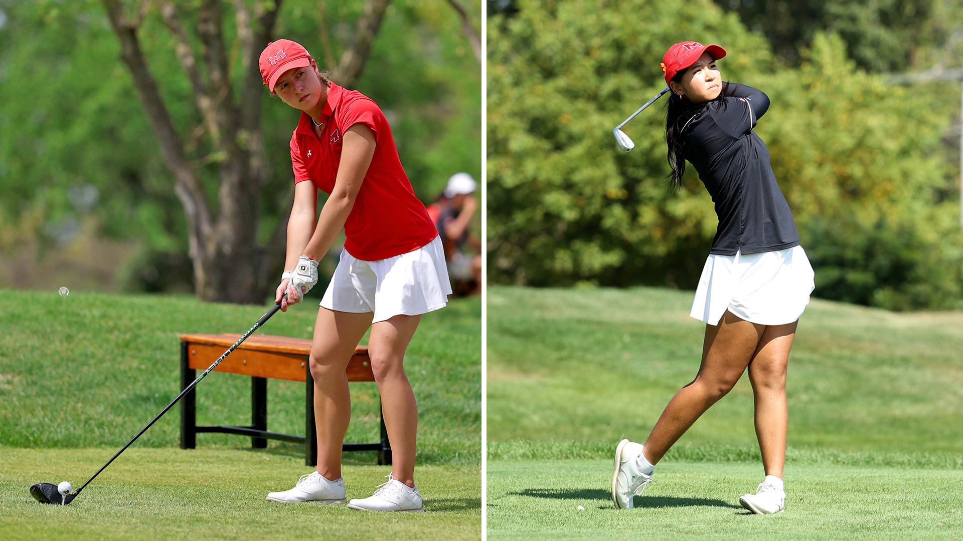 2026 All-GLVC Women's golf graphic