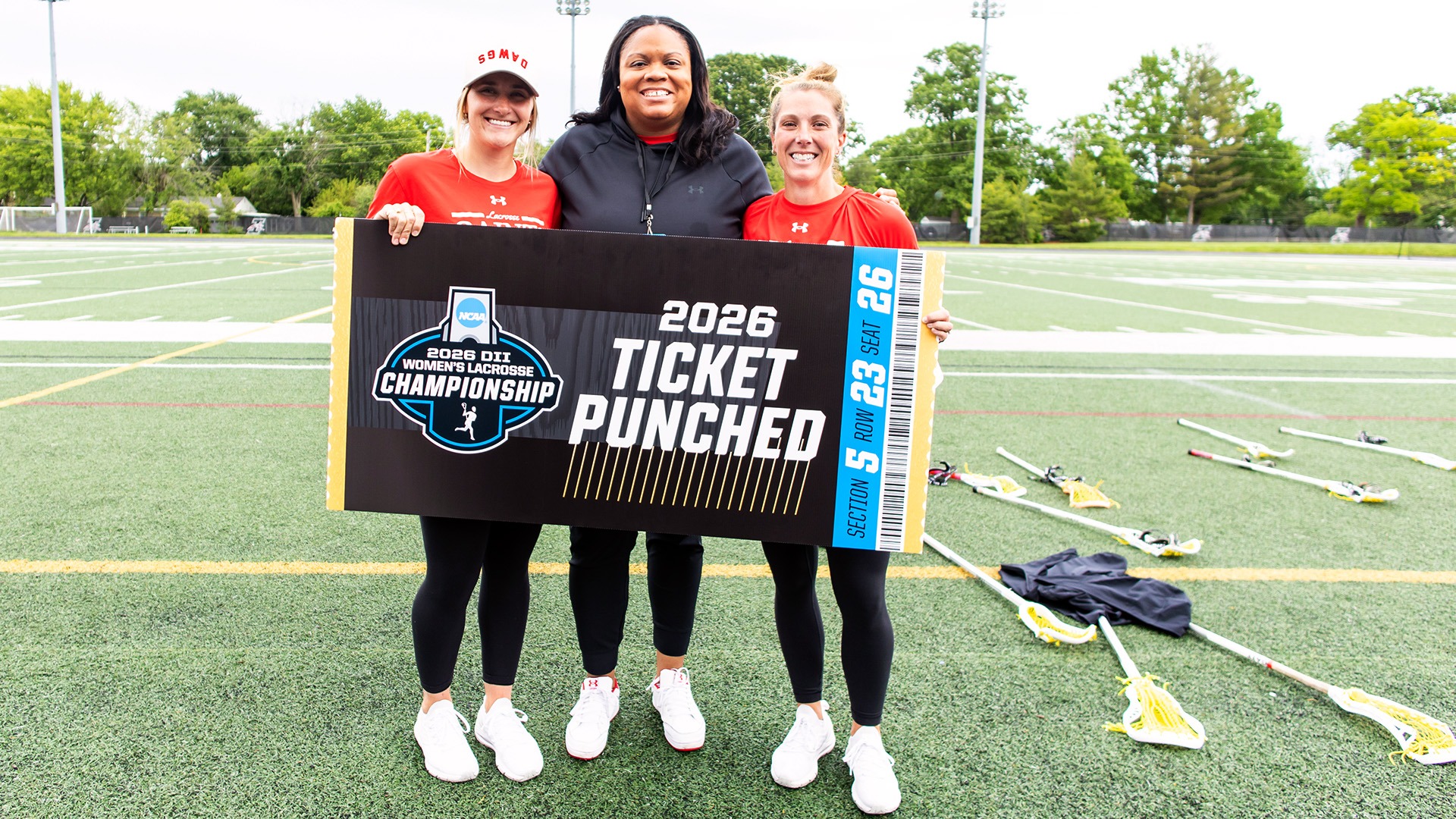 WLAX Gyllenborg Shisler with NCAA Ticket