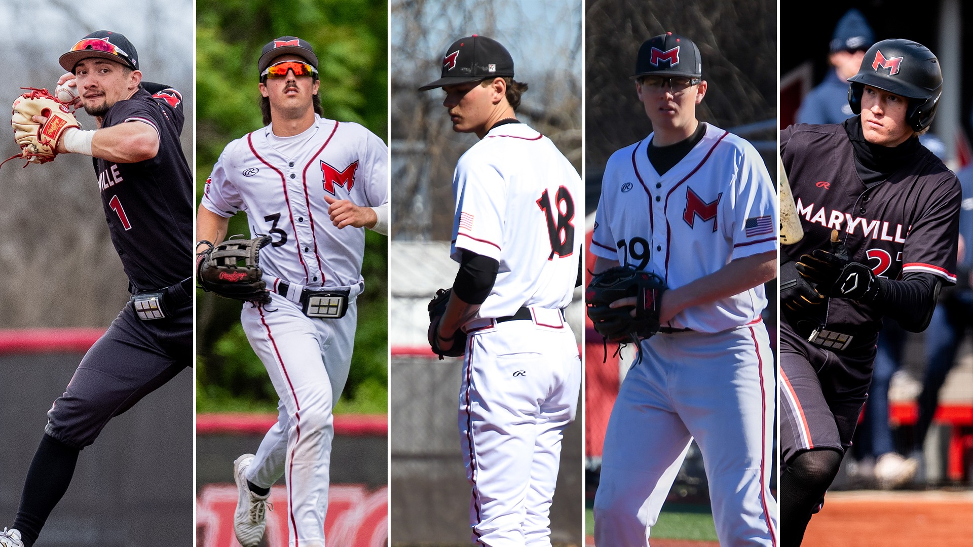 Baseball Academic All-District players