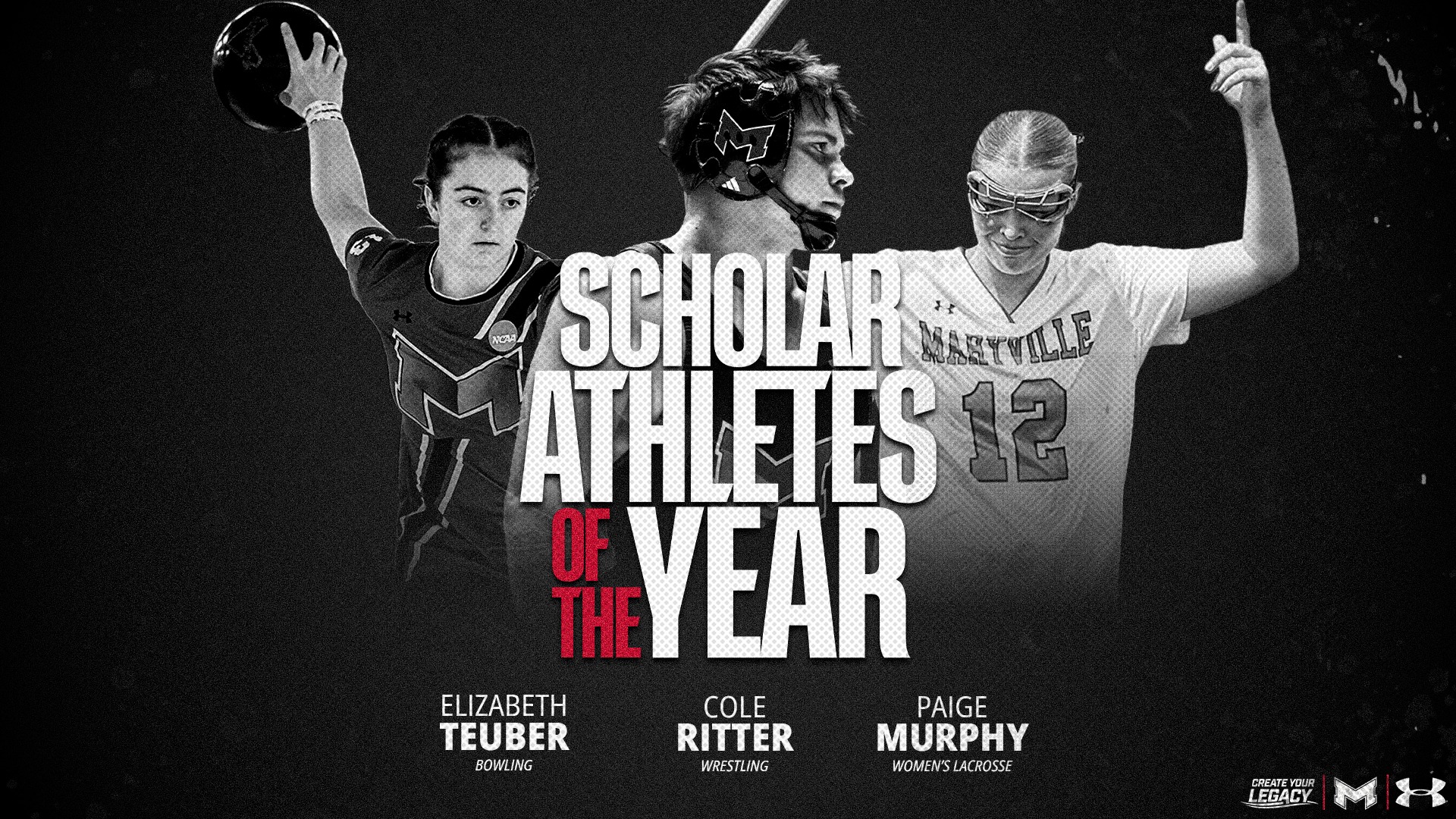 Scholar Athletes of the Year 2025-26 Graphic
