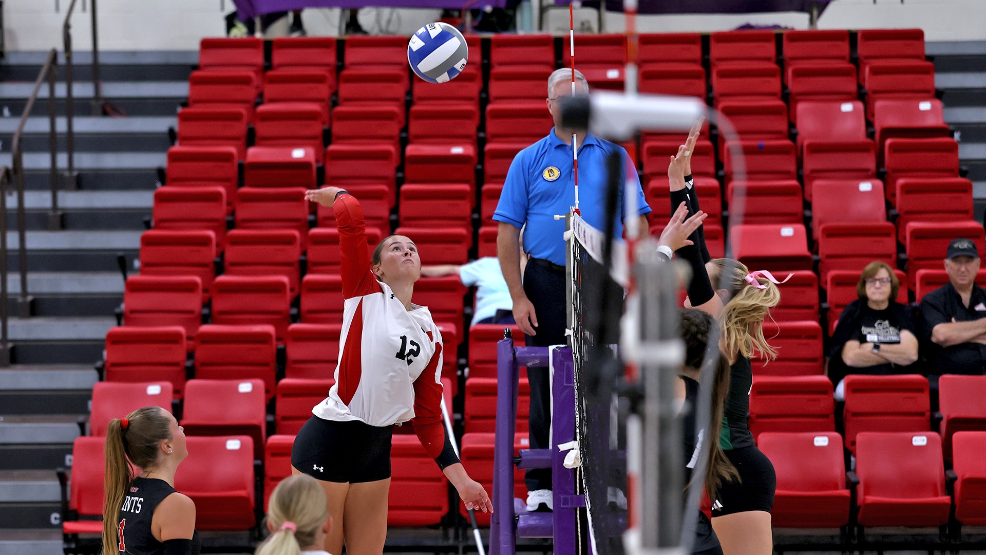 Emma Keele swing vs Northwest Missouri State