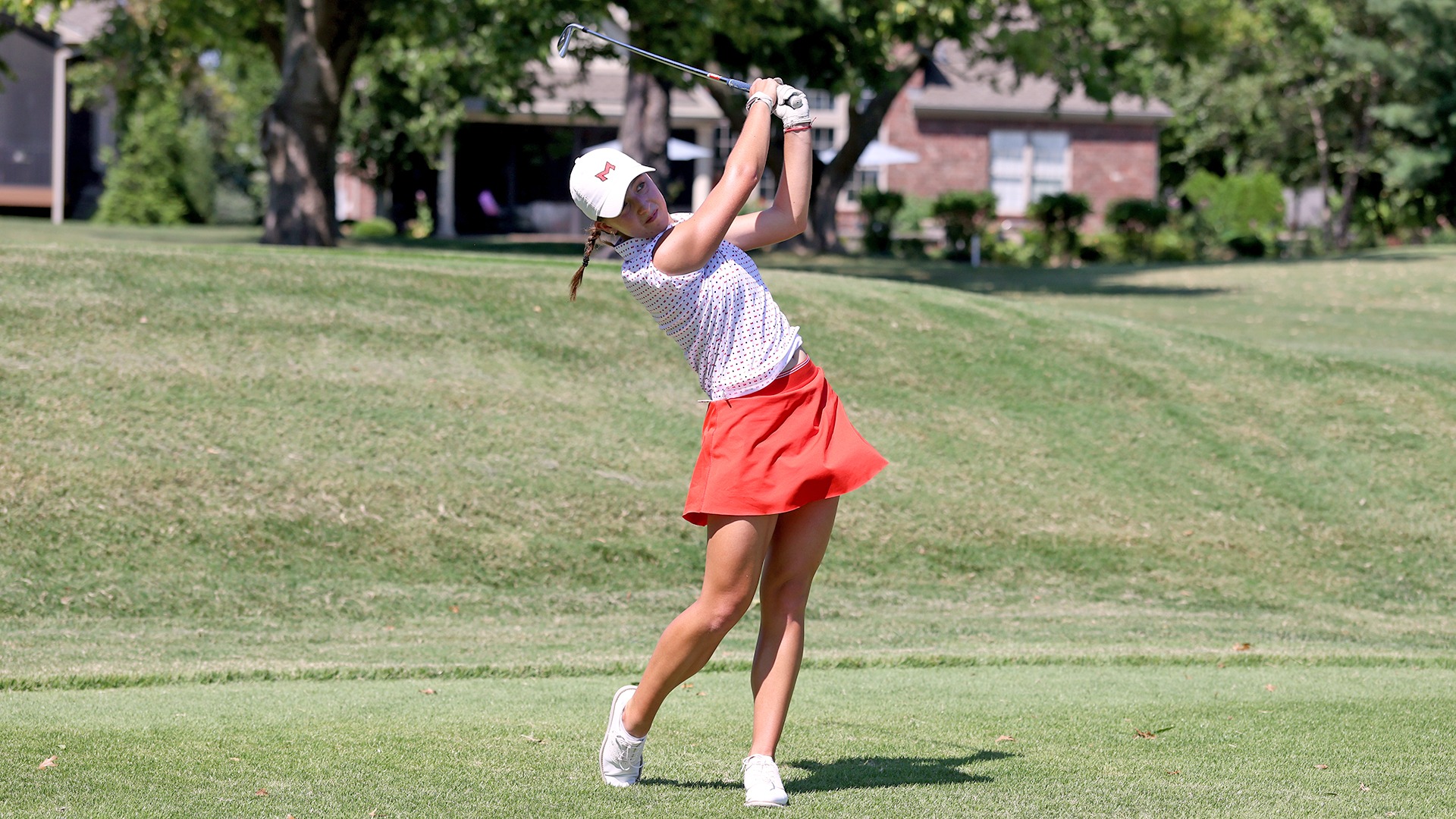Fernanda Diaz-Pizarro iron swing at Meadowbrook