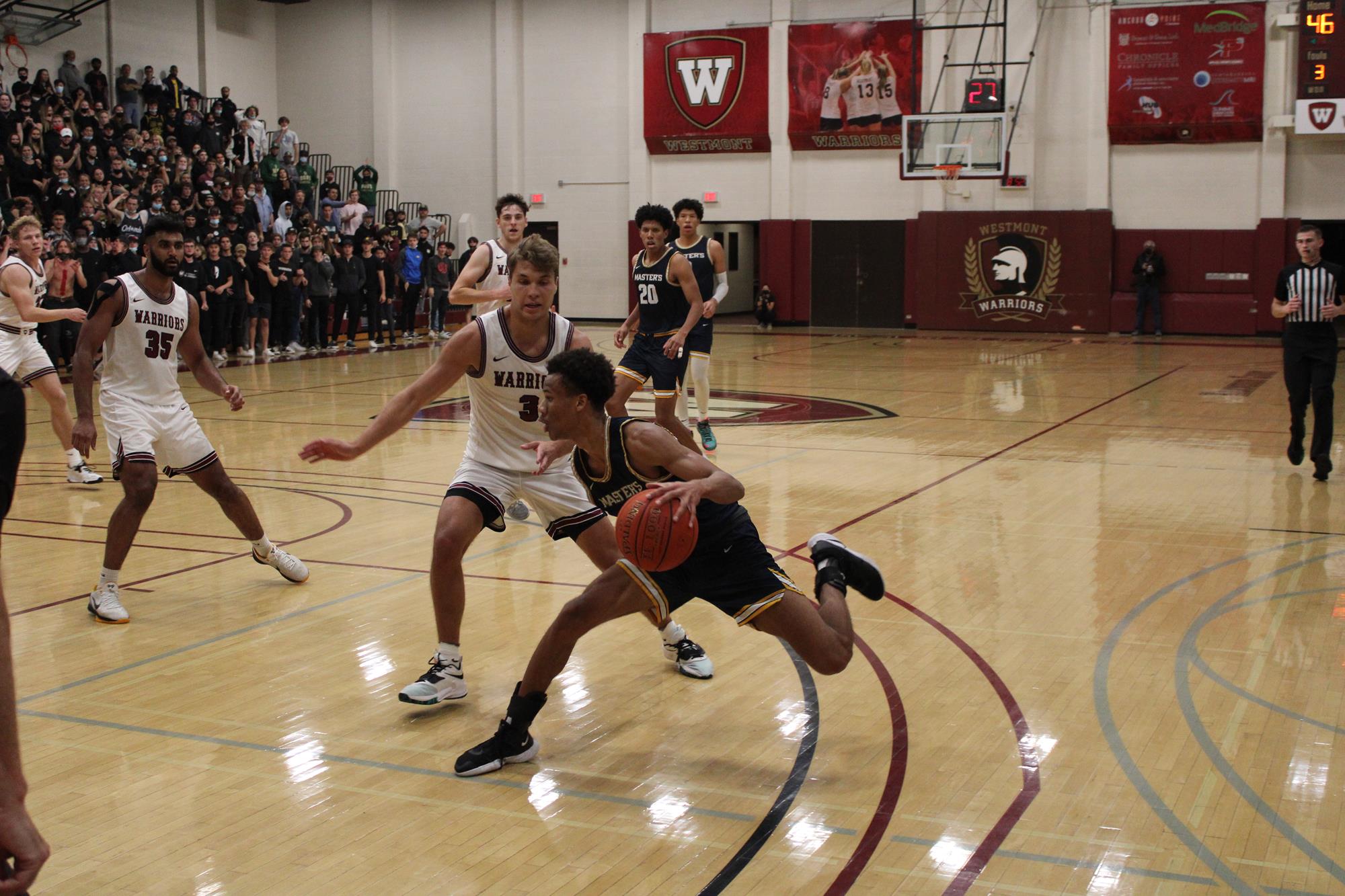 Davian Brown Men's Basketball The Master's University Athletics
