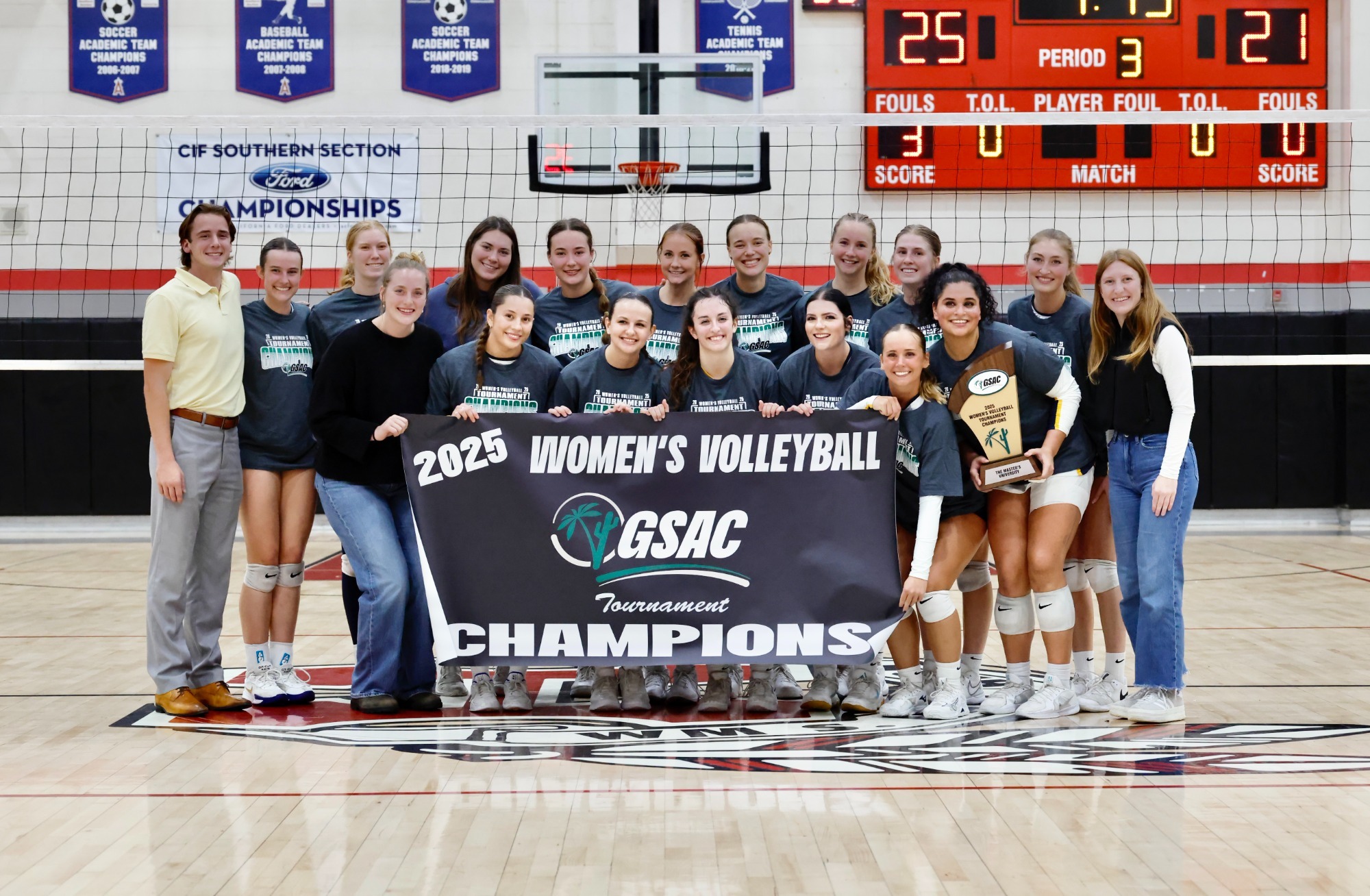 TMU women's volleyball