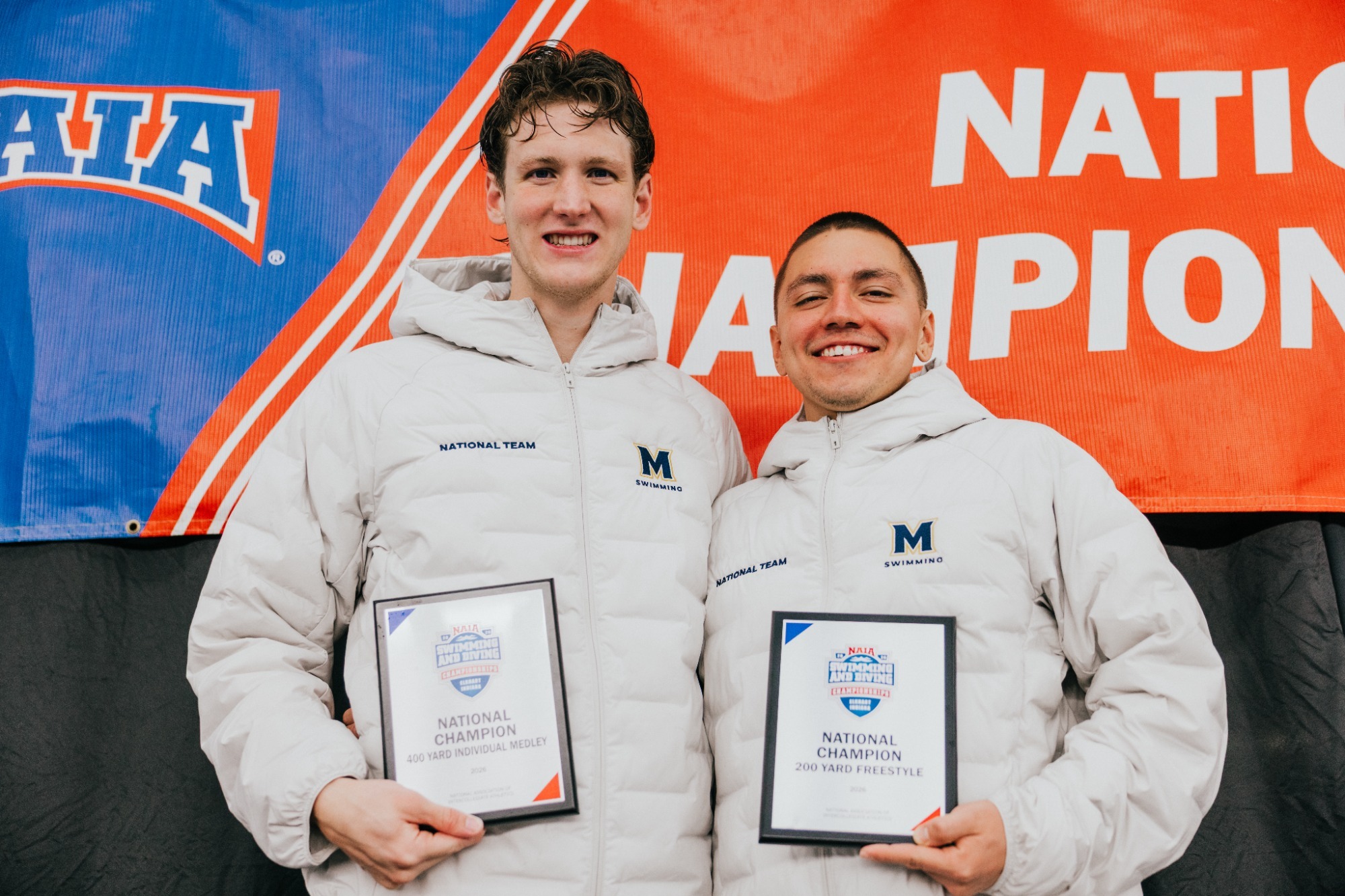 Evan Nail and Izaiah Trevino-Lozano