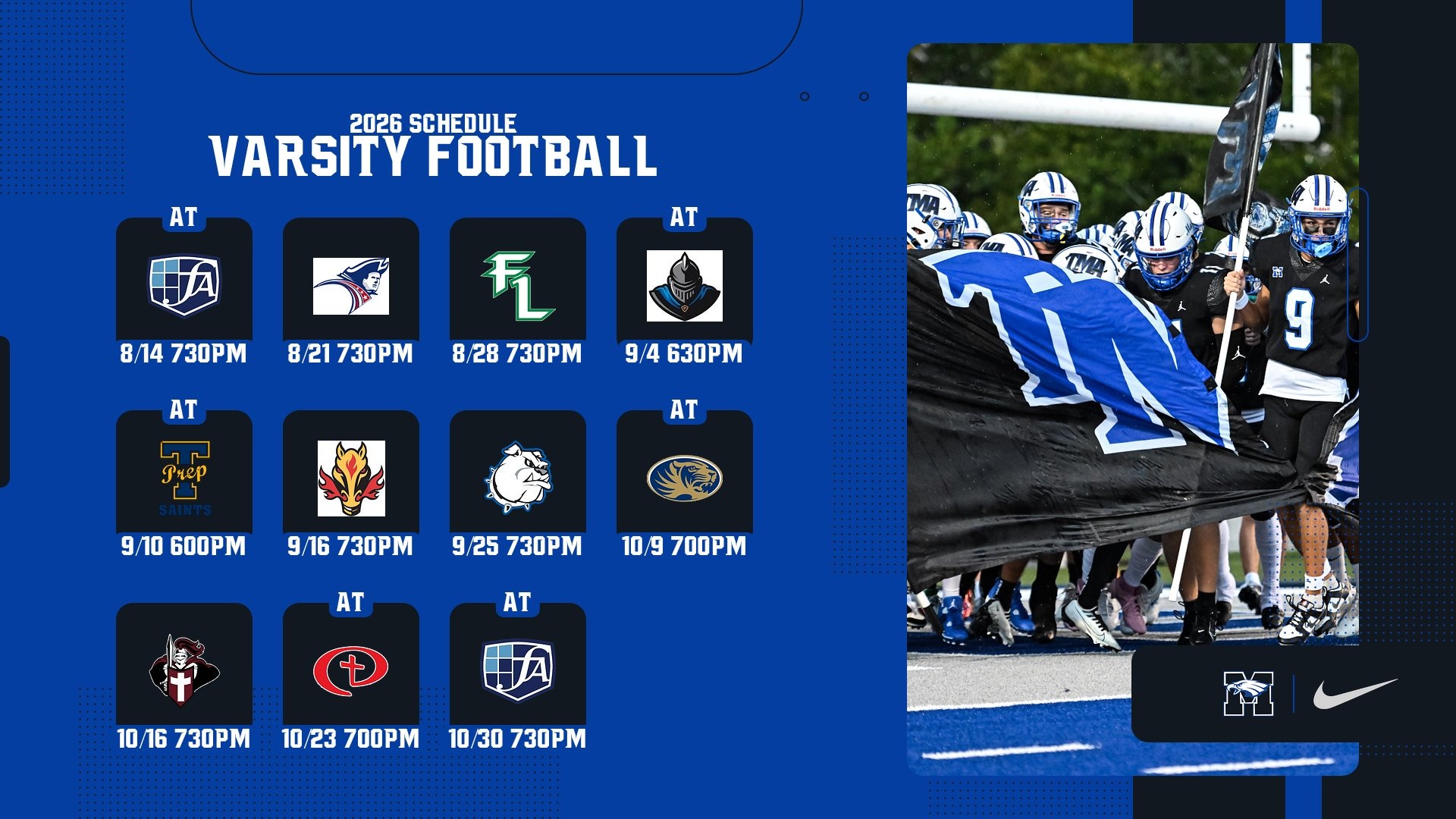 FB Schedule