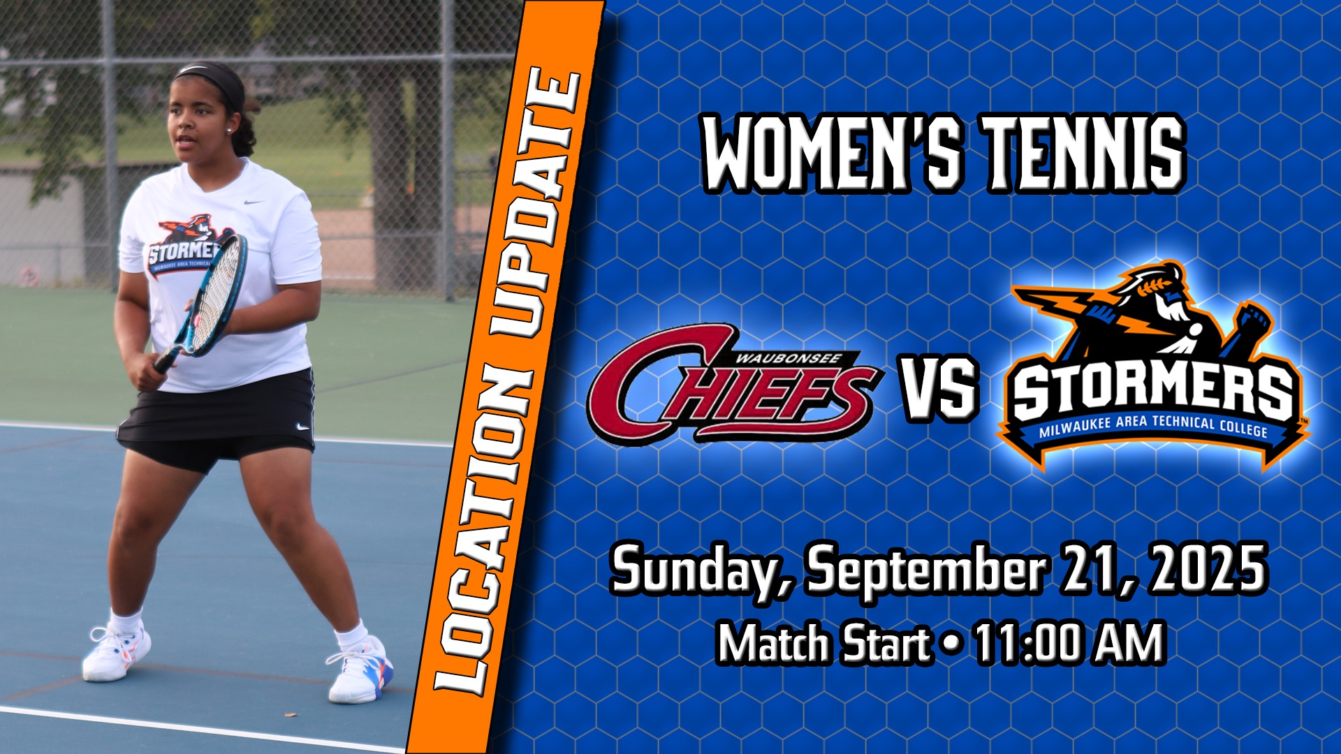 20250921 WT TV Photo Location Update VS Waubonsee Community College