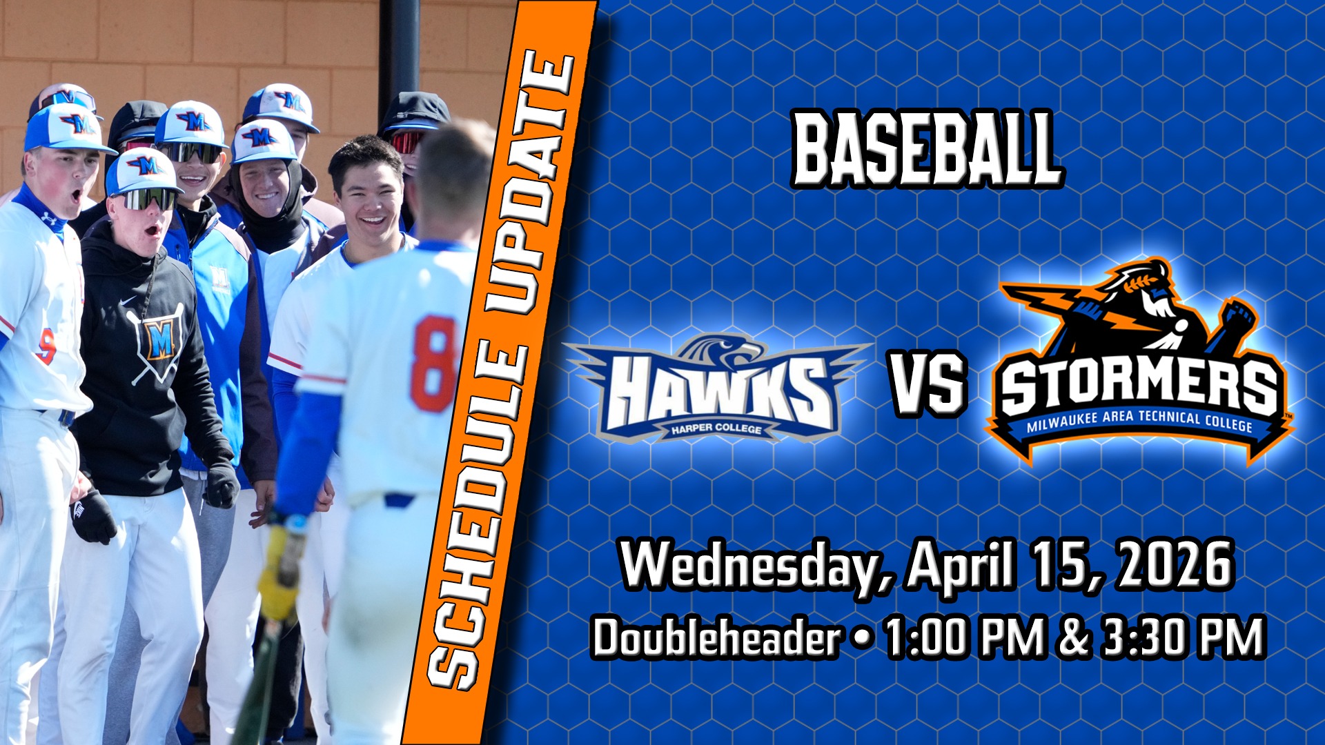 20260415 BB TV Schedule Update vs Harper College