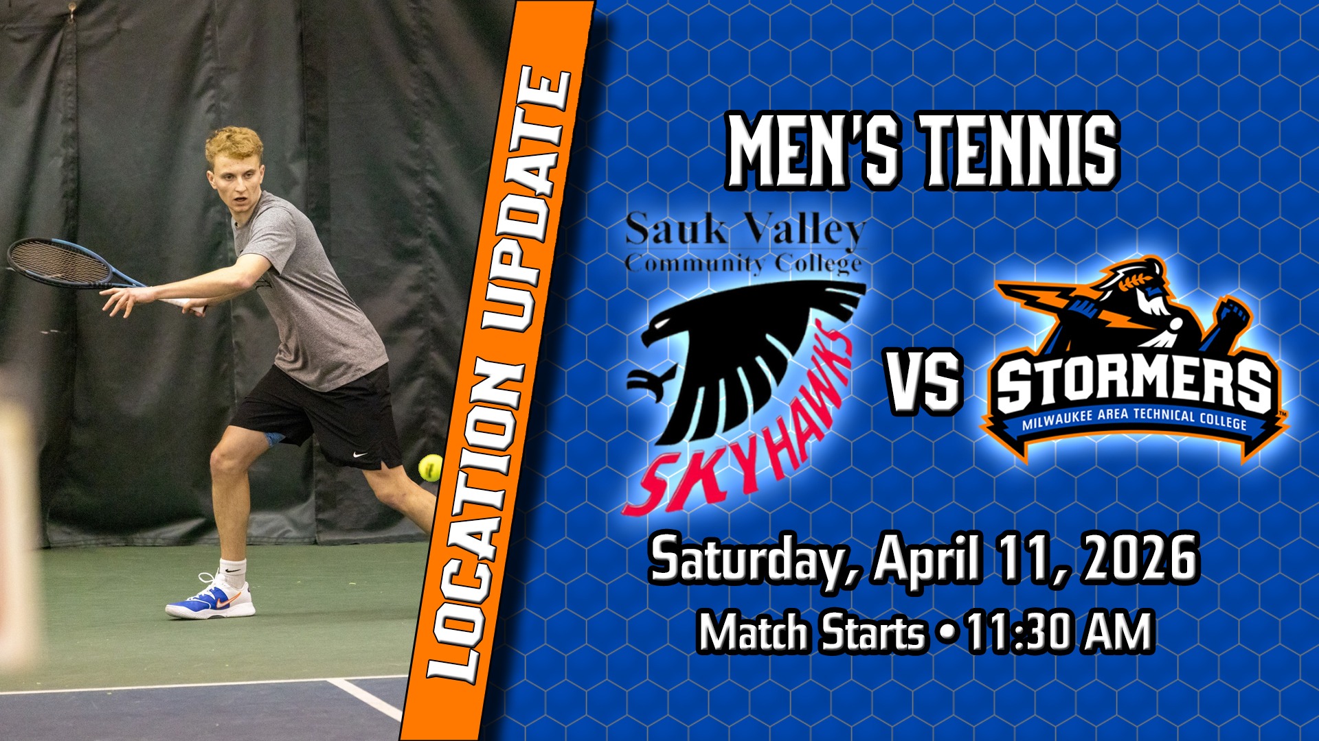 20260411 MT TV Photo Location Change vs Sauk Valley Community College