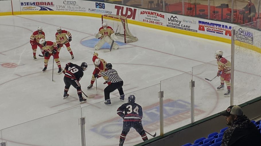 Varsity Hockey McCort 8, Meadville 7 McCort Catholic