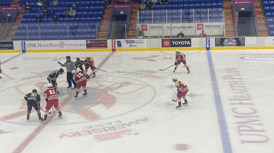 Varsity Hockey McCort 3, PennTrafford 1 McCort