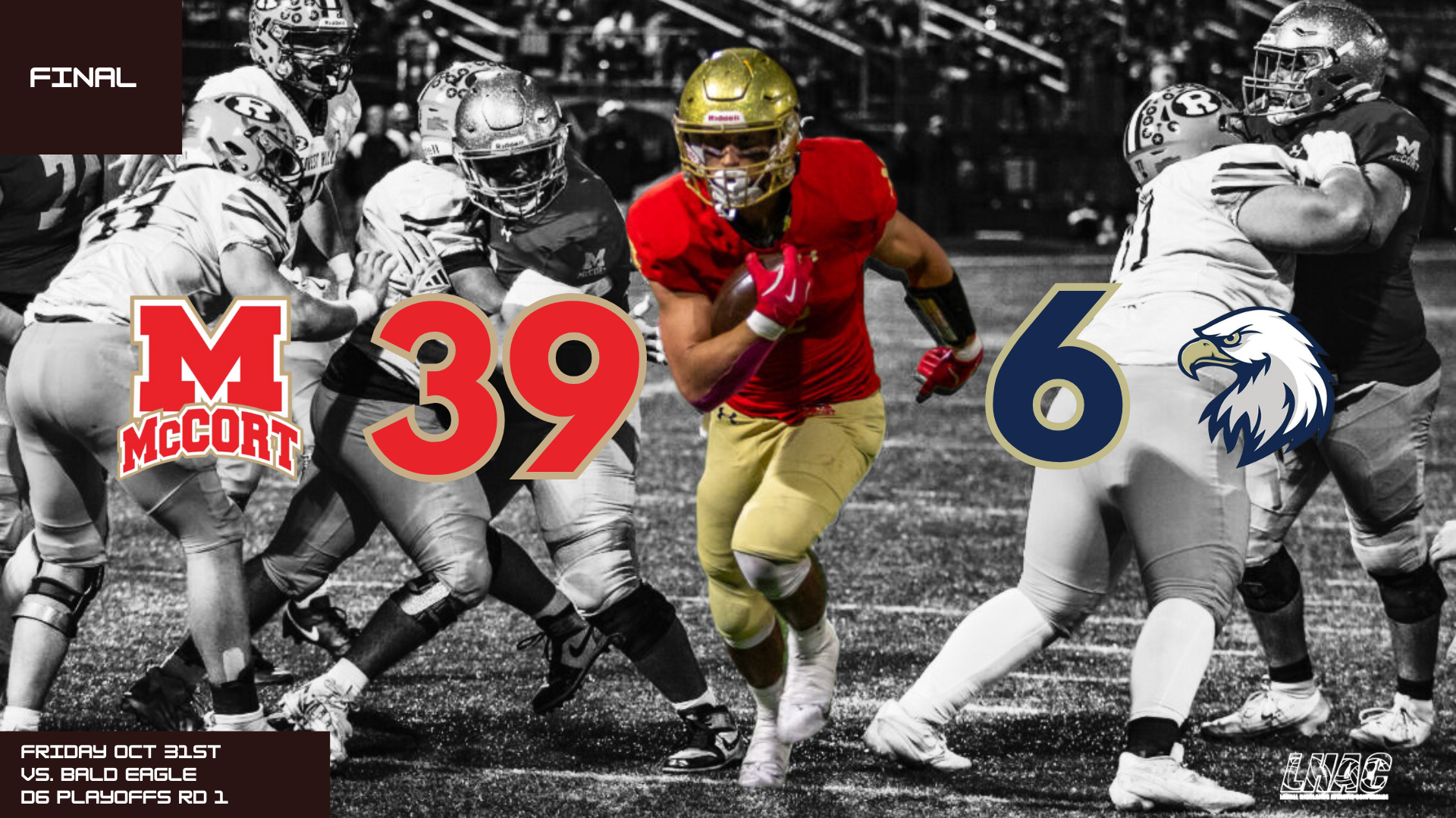 Football 39-6 BEA 2025