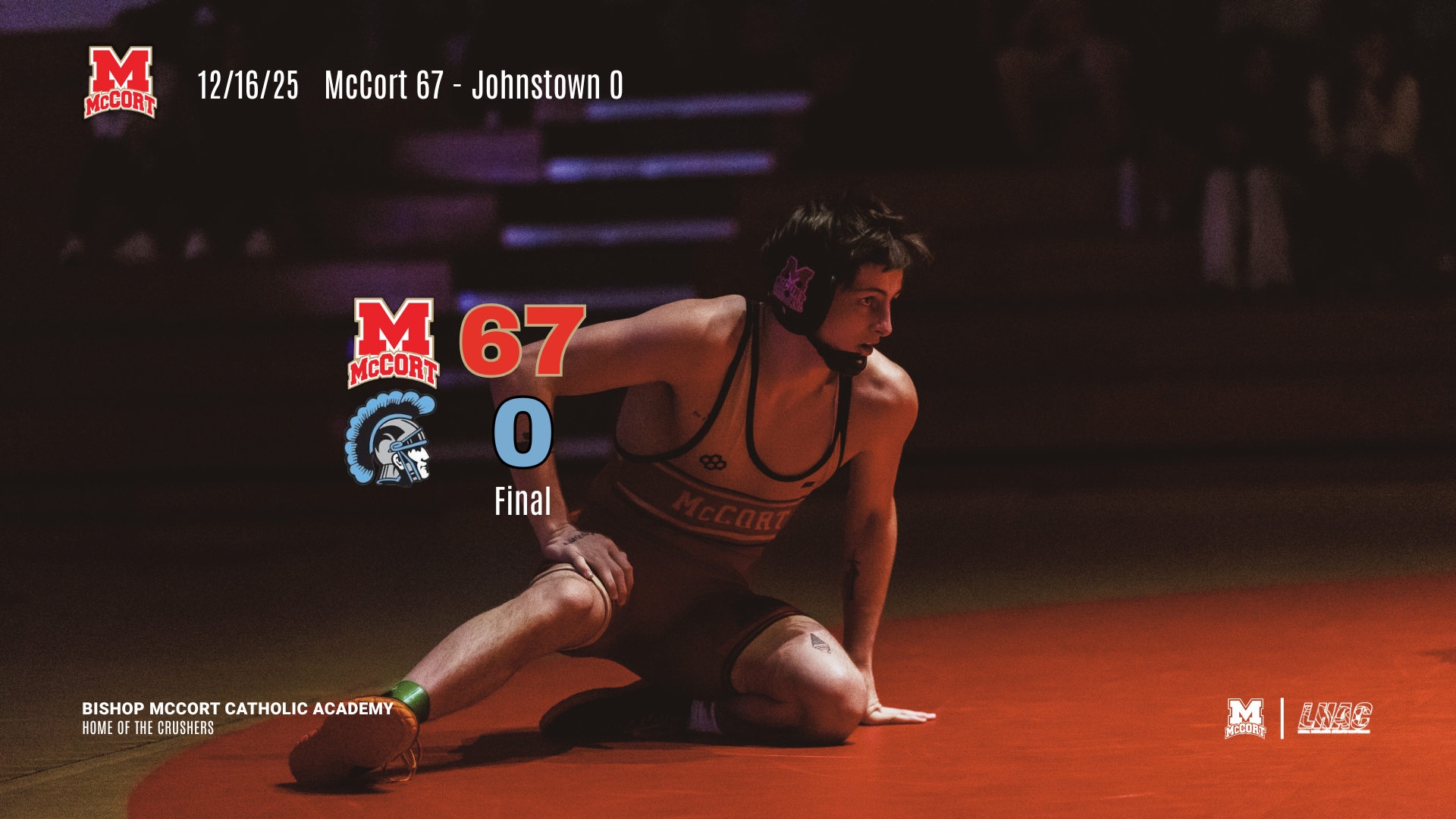 Wrestling 67-0 Johnstown 2025